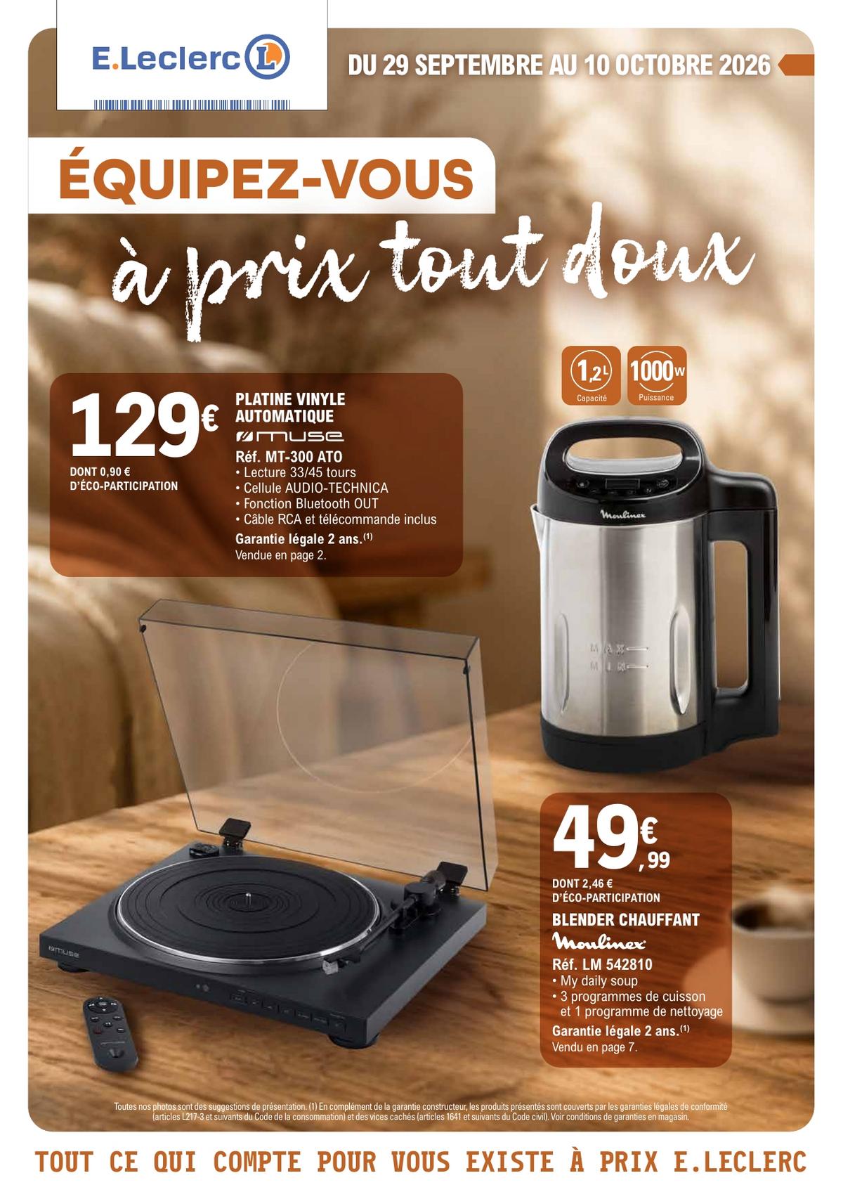 Catalogue E.Leclerc · Les Prix Qui Rechauffent