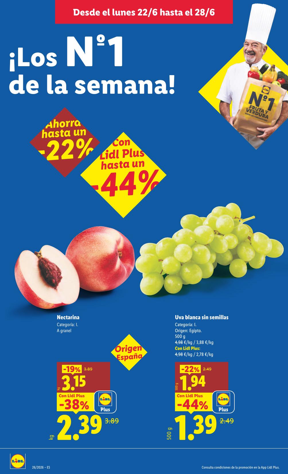 Lidl · Alimentación · 22 de junio de 2026 – 28 de junio de 2026 thumb 2
