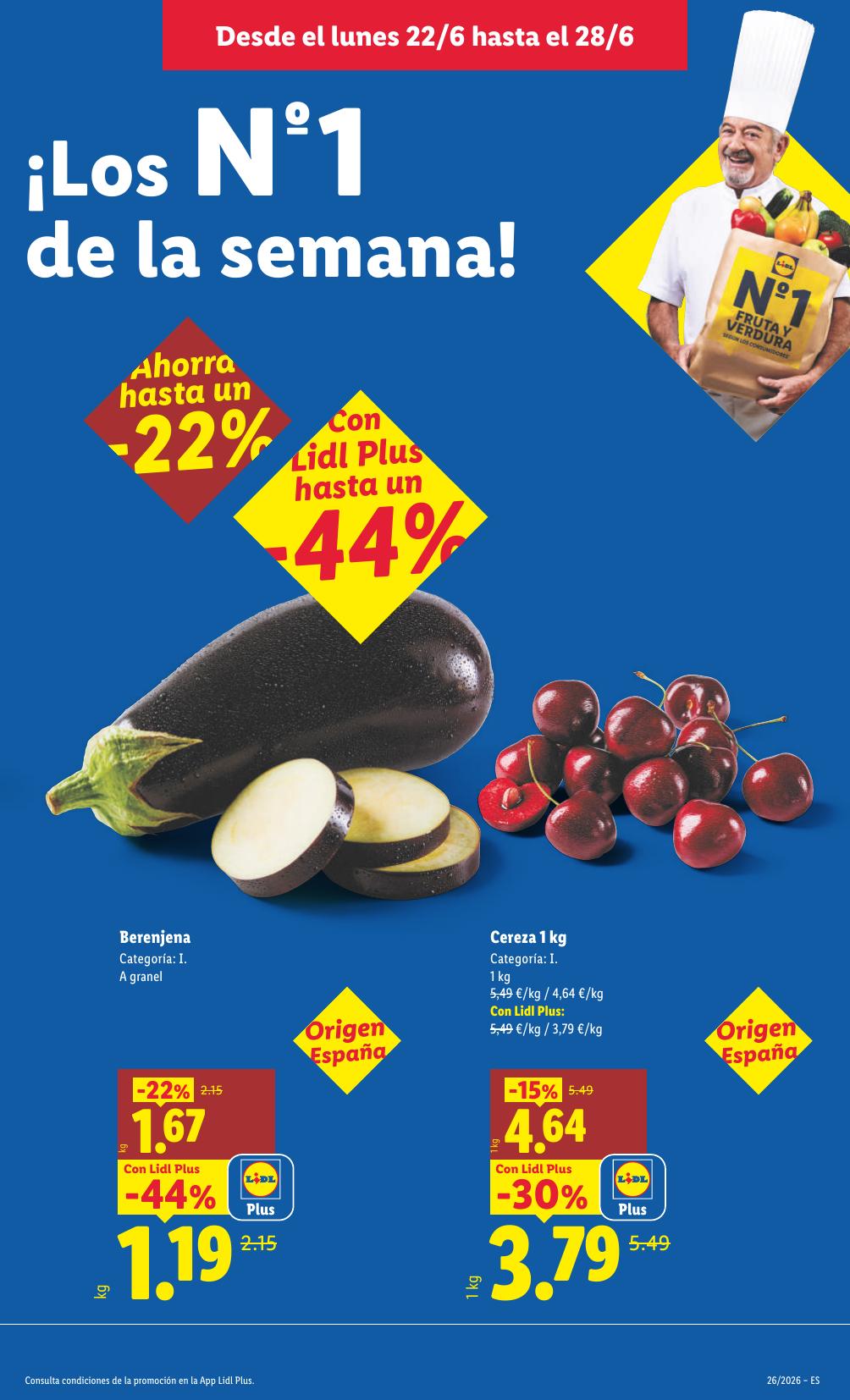 Lidl · Alimentación · 22 de junio de 2026 – 28 de junio de 2026 thumb 3