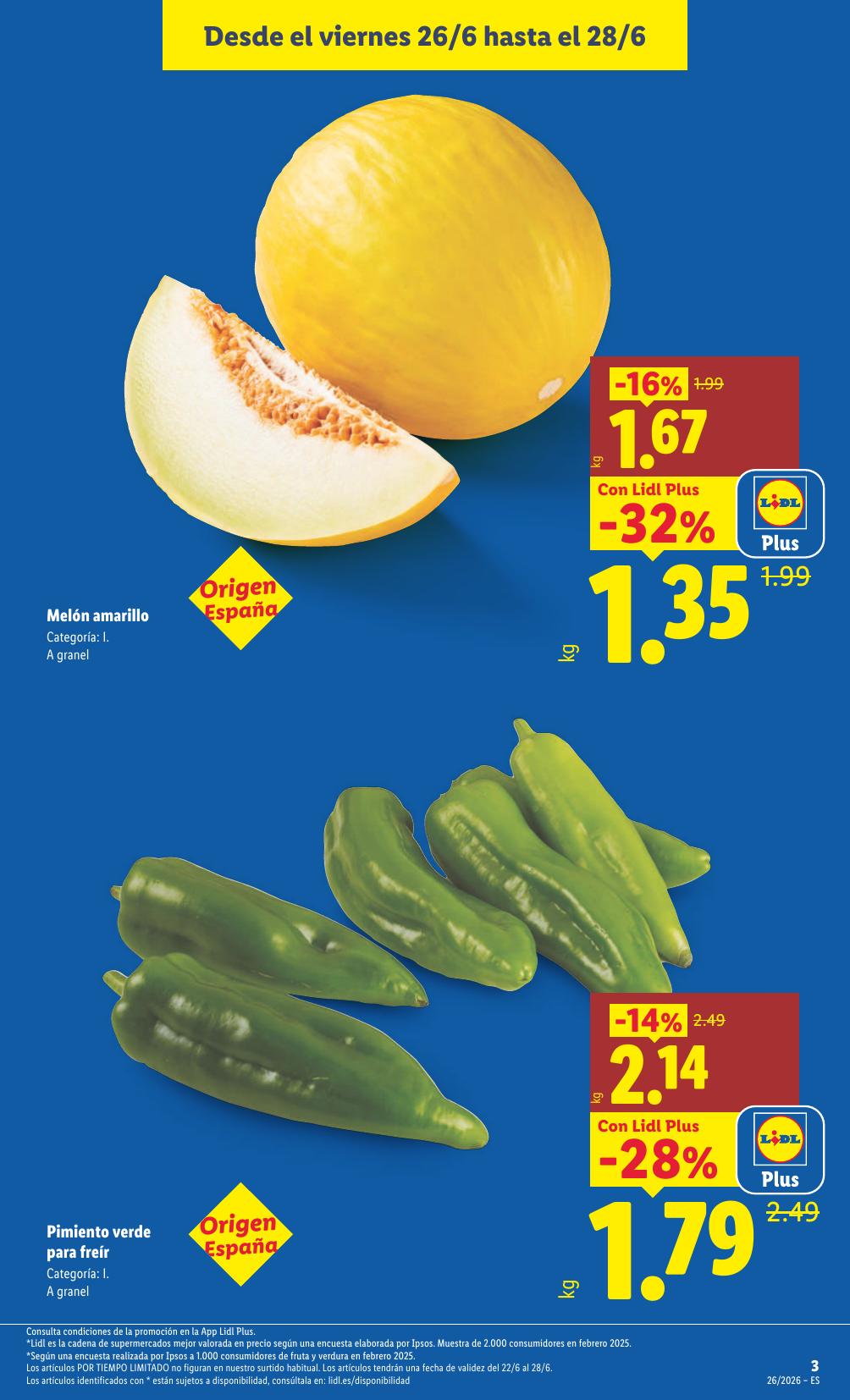 Lidl · Alimentación · 22 de junio de 2026 – 28 de junio de 2026 thumb 5