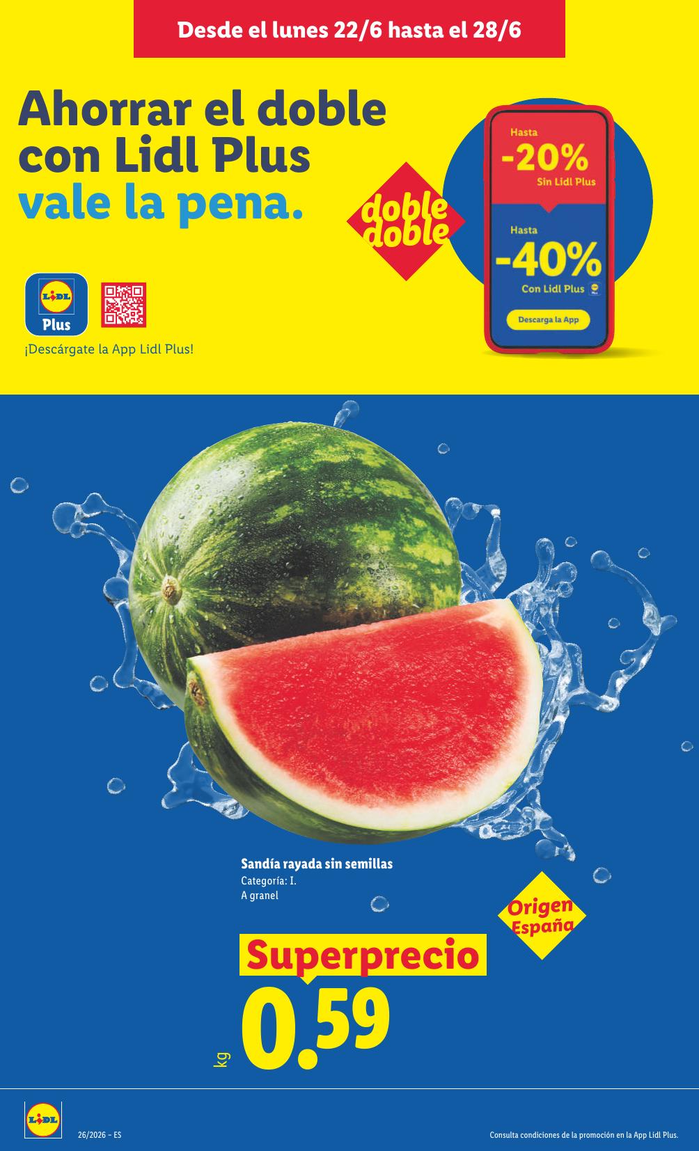 Lidl · Alimentación · 22 de junio de 2026 – 28 de junio de 2026 thumb 6