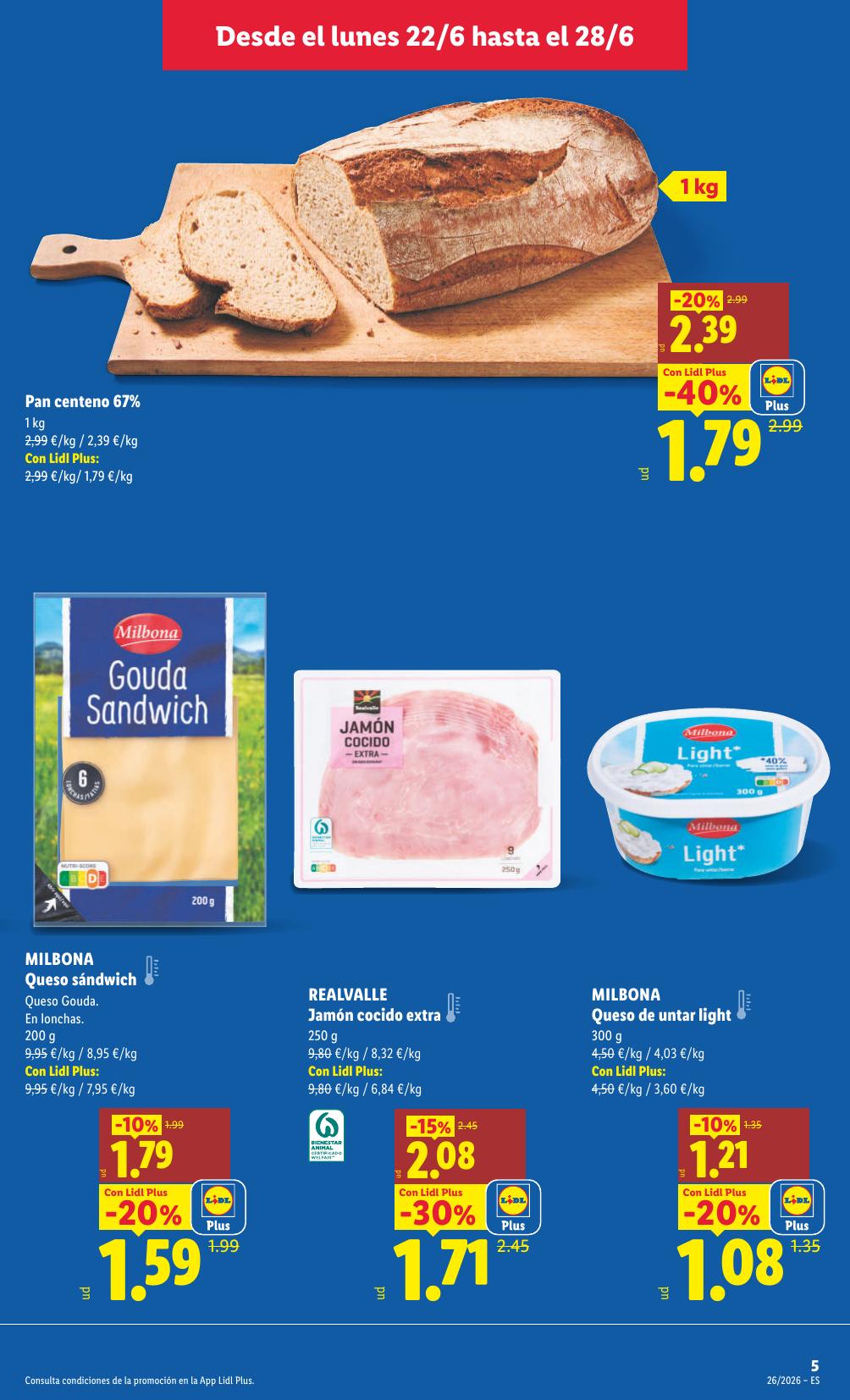 Lidl · Alimentación · 22 de junio de 2026 – 28 de junio de 2026 thumb 9