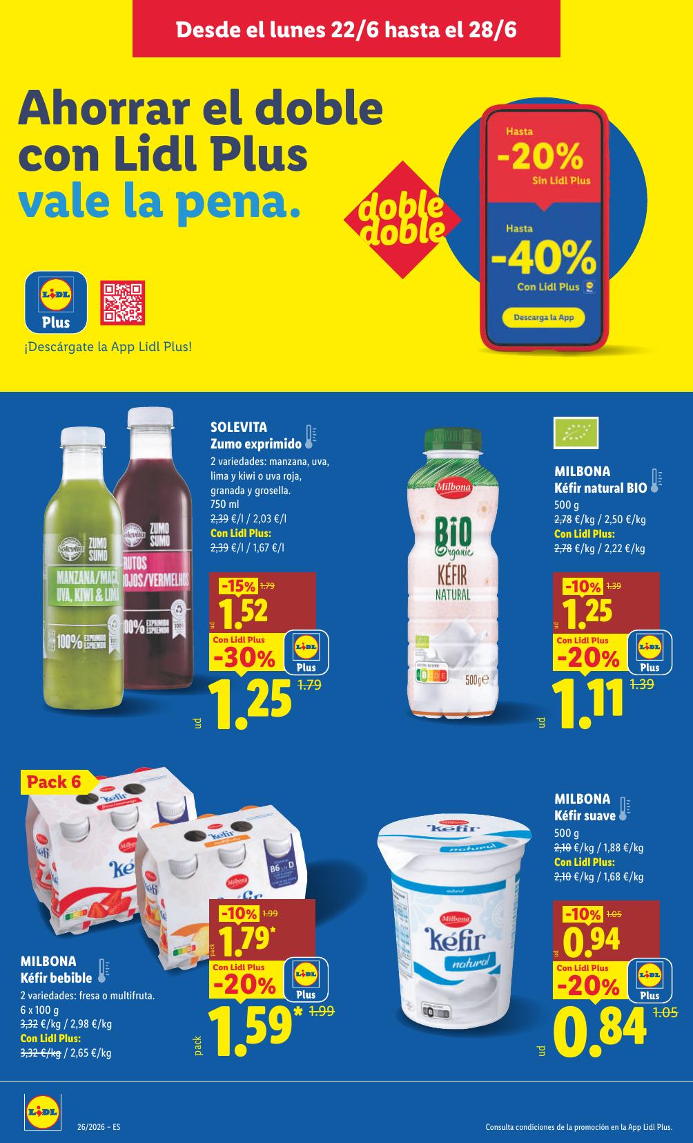 Lidl · Alimentación · 22 de junio de 2026 – 28 de junio de 2026 thumb 10