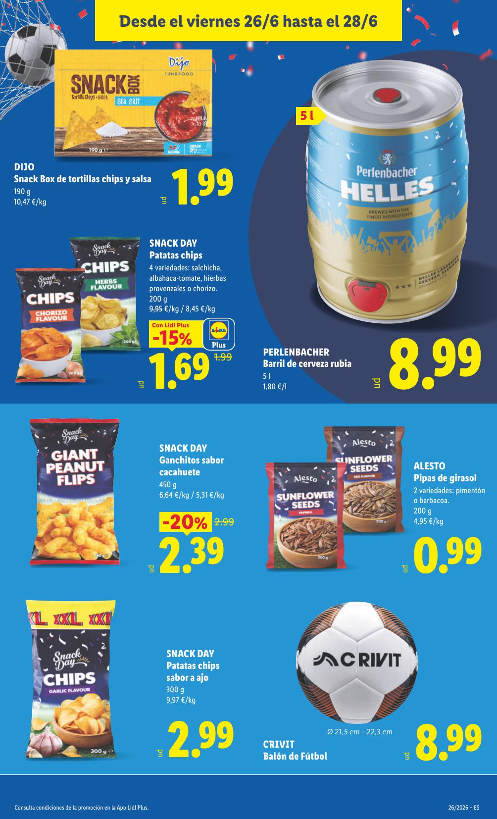 Lidl · Alimentación · 22 de junio de 2026 – 28 de junio de 2026 thumb 29