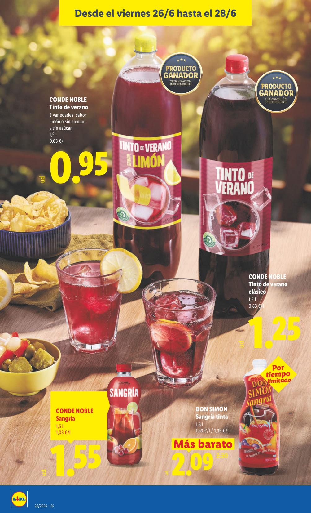 Lidl · Alimentación · 22 de junio de 2026 – 28 de junio de 2026 thumb 30