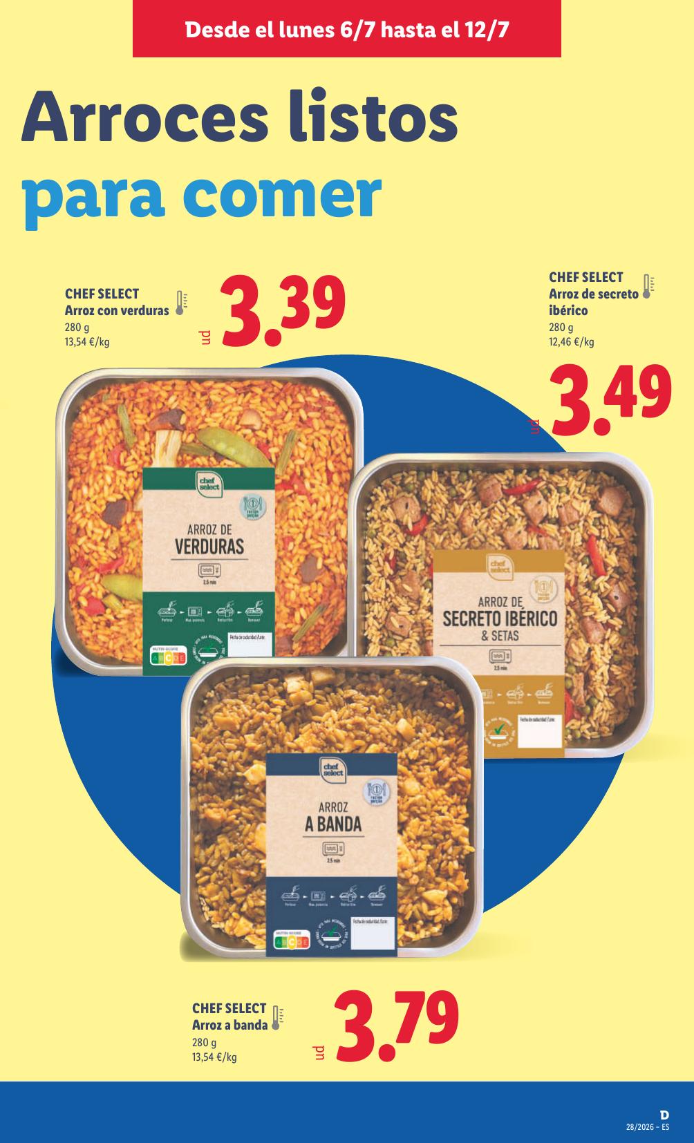 Folleto Lidl Alimentación · 6 de julio de 2026 – 12 de julio de 2026 — Página 19