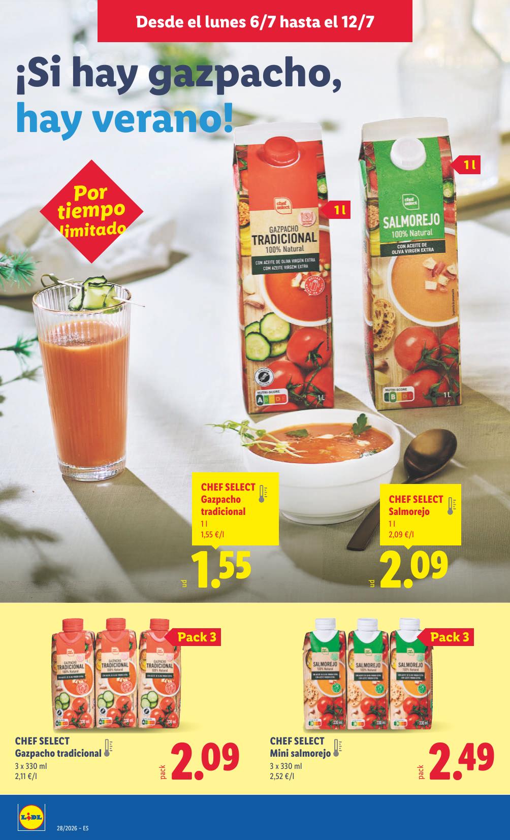 Folleto Lidl Alimentación · 6 de julio de 2026 – 12 de julio de 2026 — Página 20