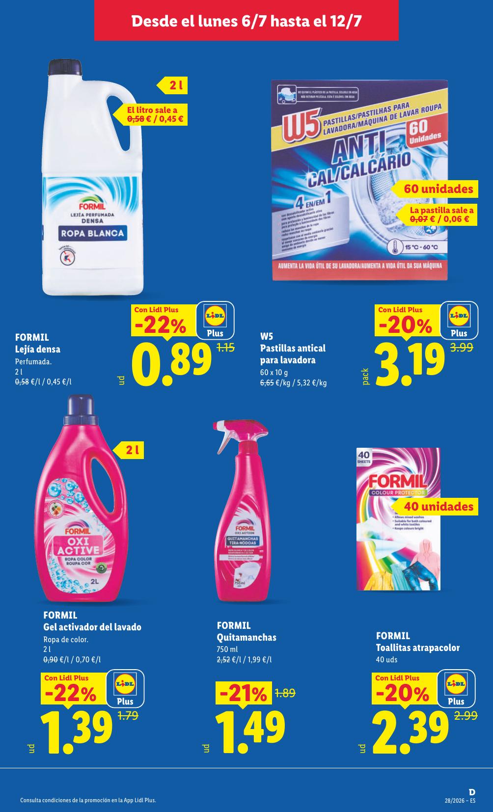 Folleto Lidl Alimentación · 6 de julio de 2026 – 12 de julio de 2026 — Página 37