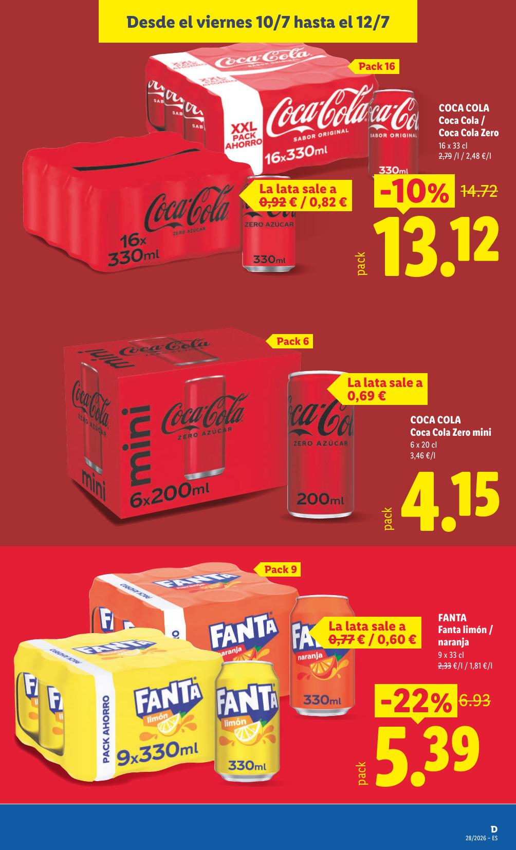 Folleto Lidl Alimentación · 6 de julio de 2026 – 12 de julio de 2026 — Página 49