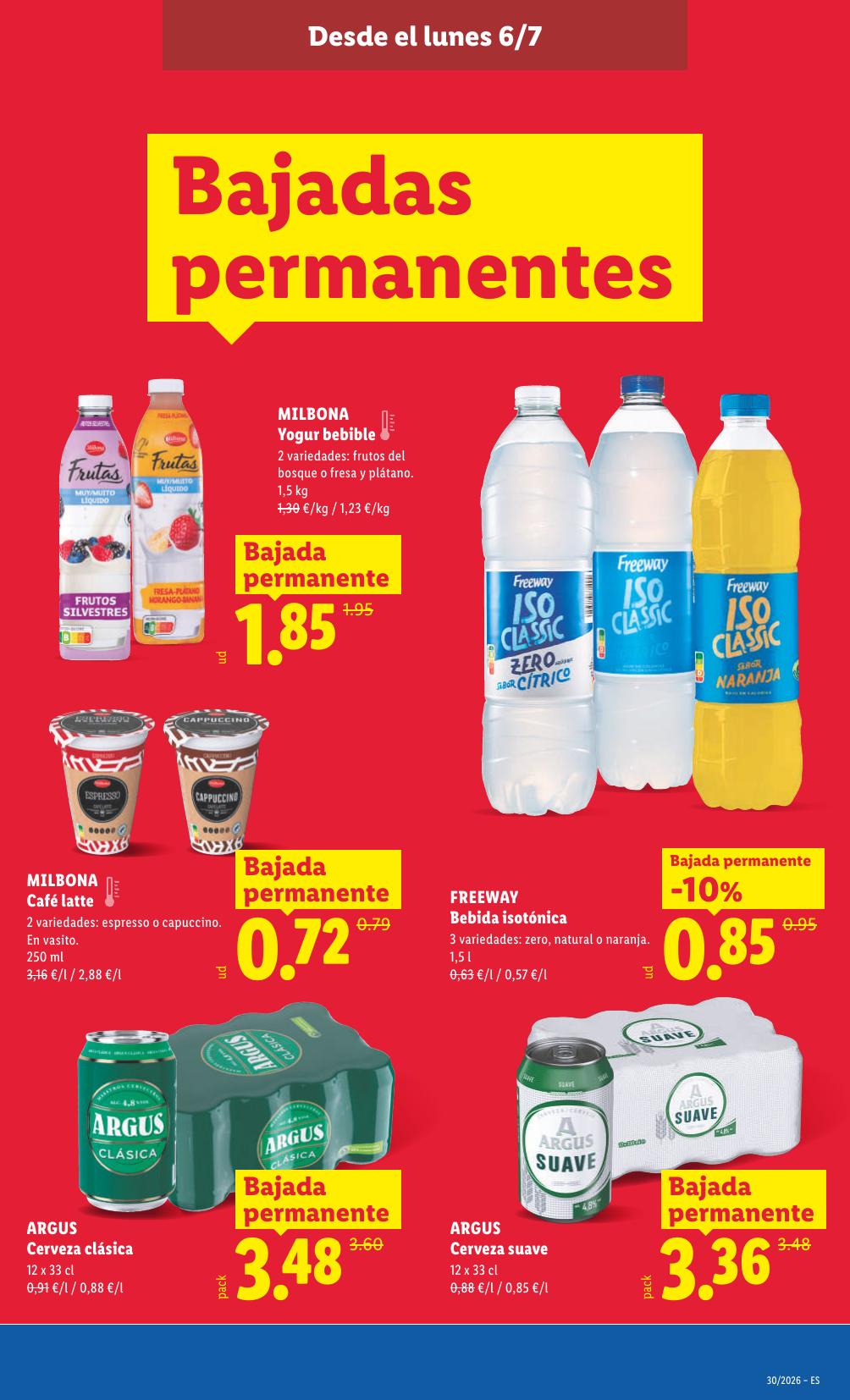 Folleto Lidl Alimentación · 6 de julio de 2026 – 12 de julio de 2026 — Página 29