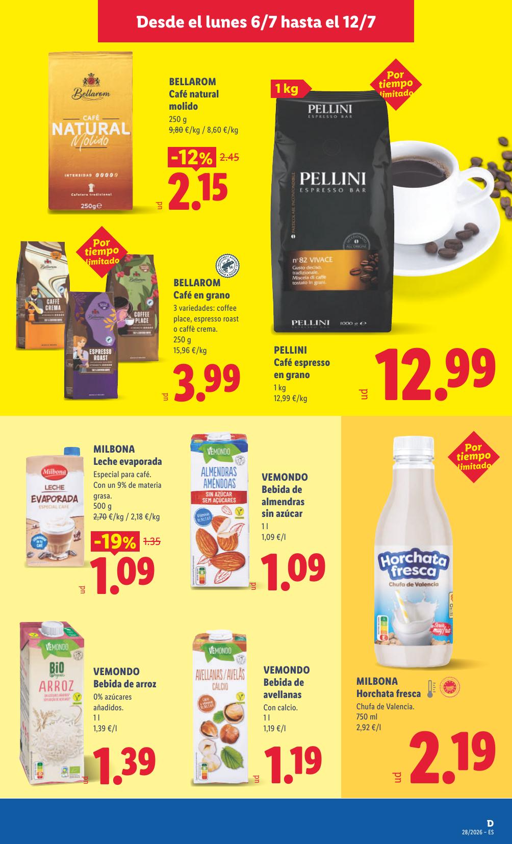 Folleto Lidl Alimentación · 6 de julio de 2026 – 12 de julio de 2026 — Página 31