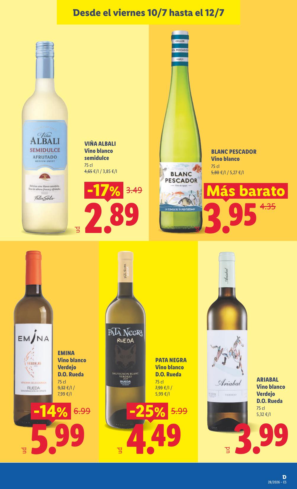 Folleto Lidl Alimentación · 6 de julio de 2026 – 12 de julio de 2026 — Página 51