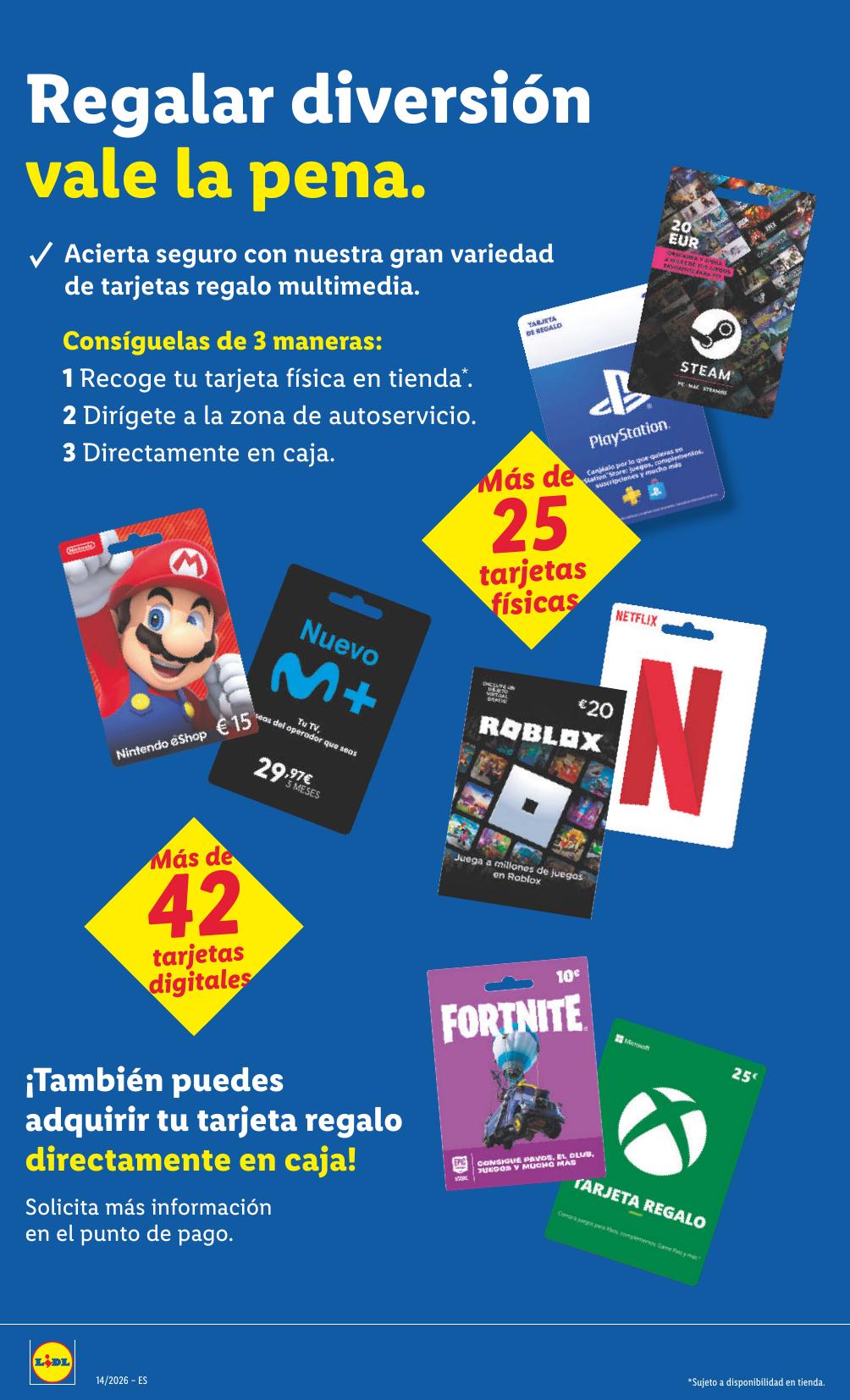 Folleto Lidl Alimentación · 6 de julio de 2026 – 12 de julio de 2026 — Página 52
