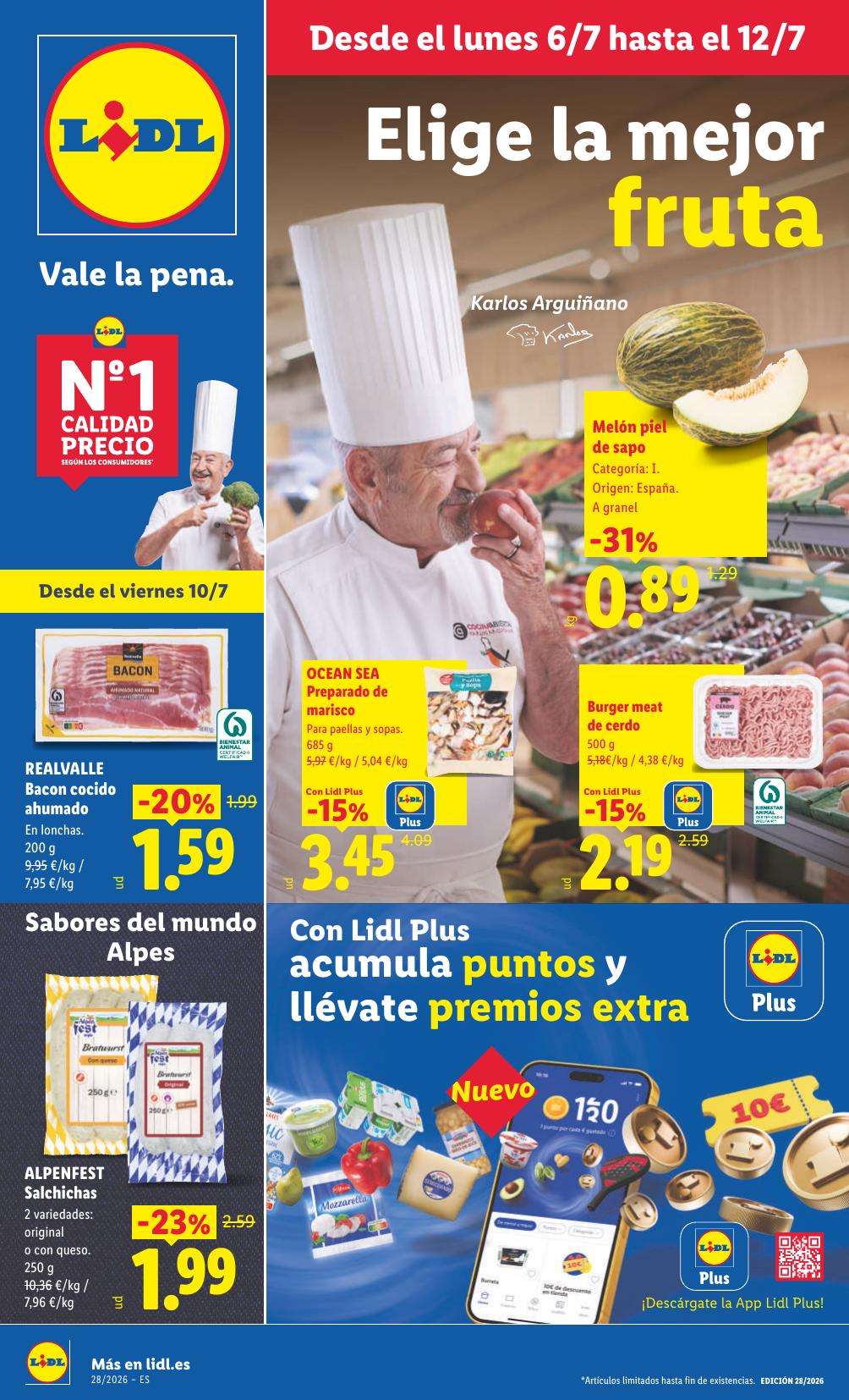 Folleto Lidl Alimentación · 29 de junio de 2026 – 12 de julio de 2026 — Página 5