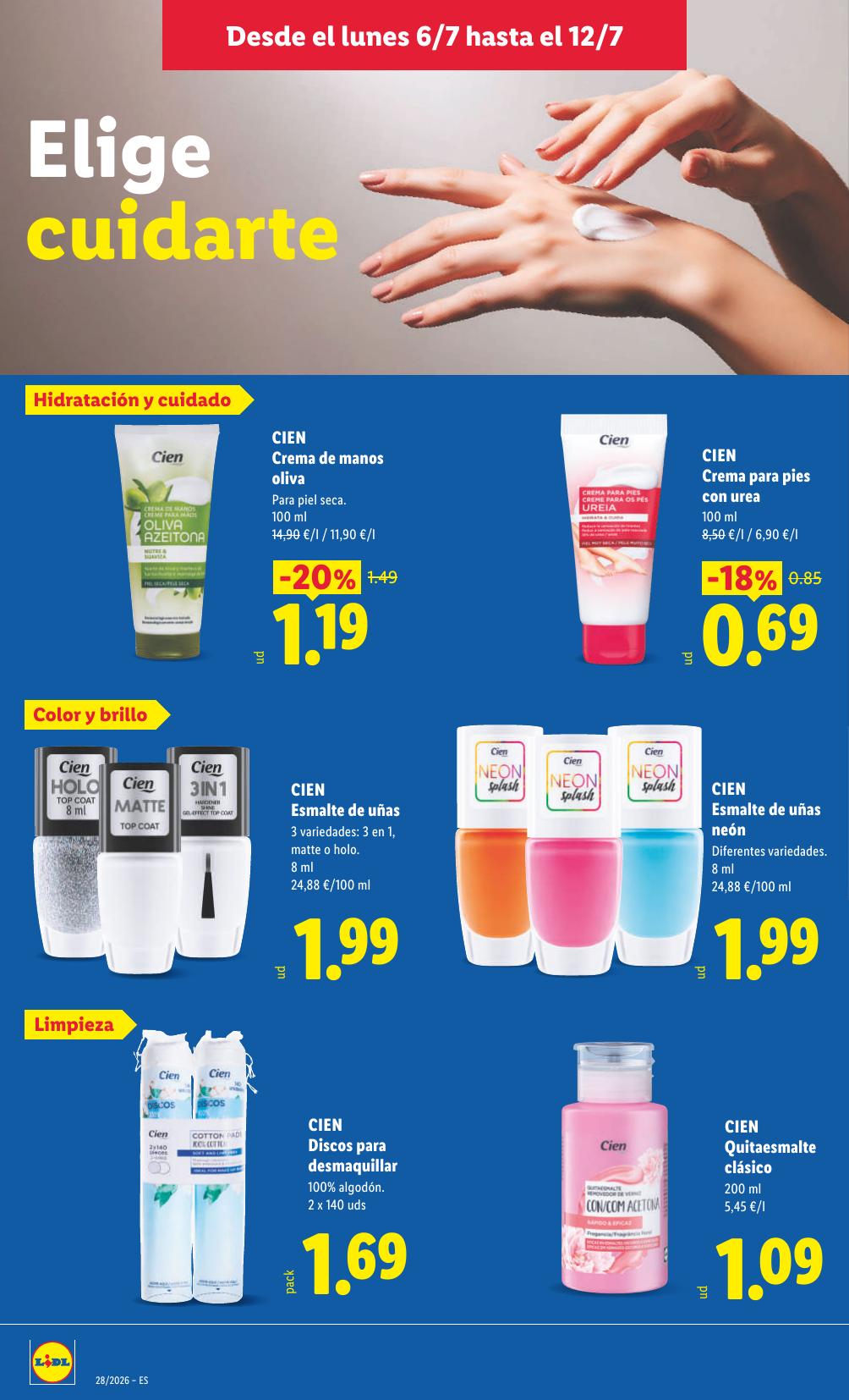 Folleto Lidl Alimentación · 29 de junio de 2026 – 12 de julio de 2026 — Página 38