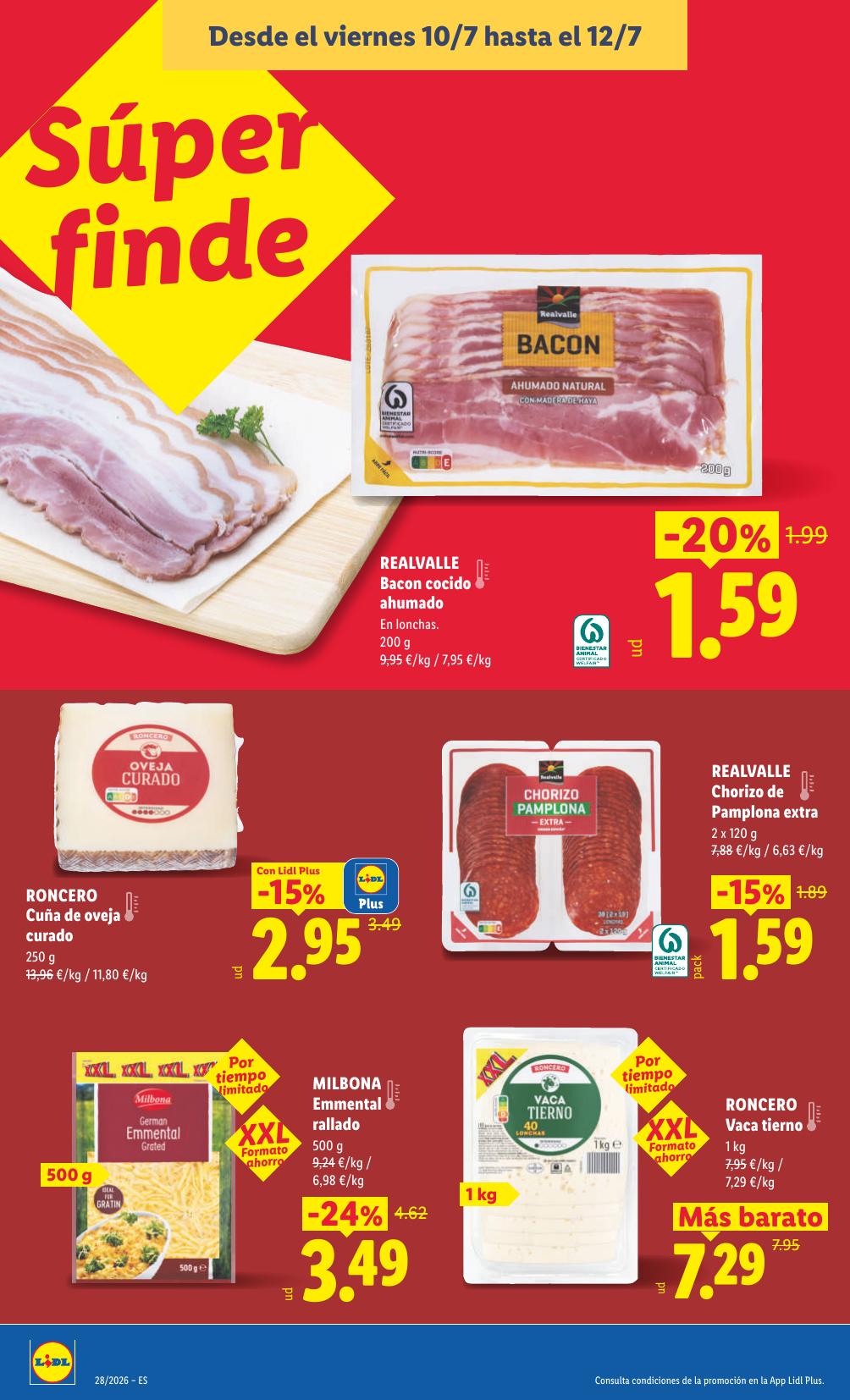 Folleto Lidl Alimentación · 29 de junio de 2026 – 12 de julio de 2026 — Página 44