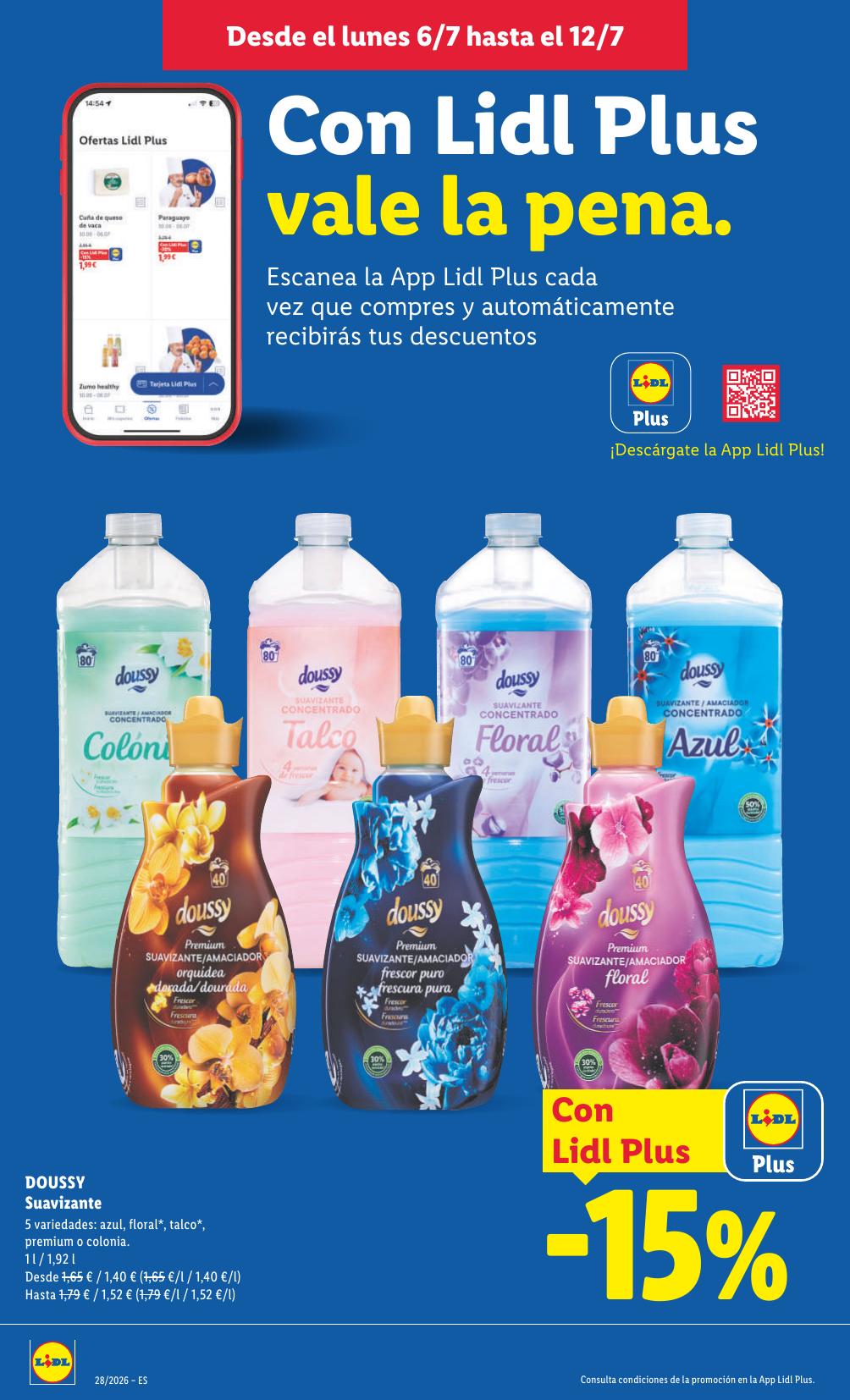 Folleto Lidl Alimentación · 6 de julio de 2026 – 12 de julio de 2026 — Página 36
