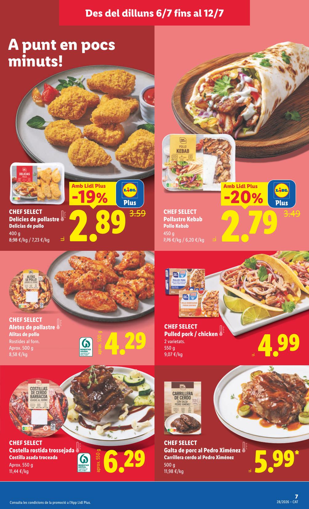 Folleto Lidl Alimentación · 6 de julio de 2026 – 12 de julio de 2026 — Página 15