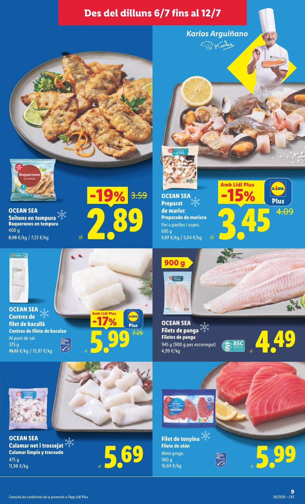 Folleto Lidl Alimentación · 6 de julio de 2026 – 12 de julio de 2026 — Página 17