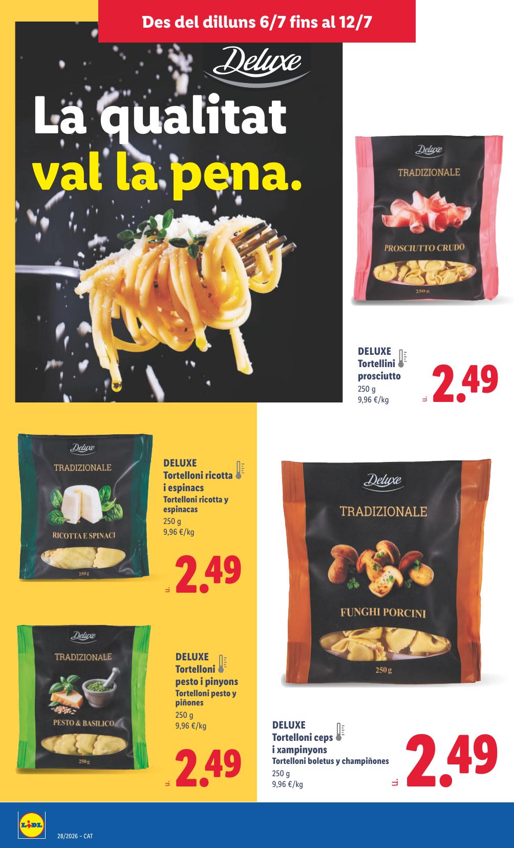 Folleto Lidl Alimentación · 6 de julio de 2026 – 12 de julio de 2026 — Página 18