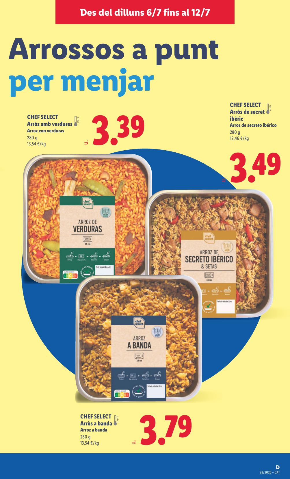 Folleto Lidl Alimentación · 6 de julio de 2026 – 12 de julio de 2026 — Página 19