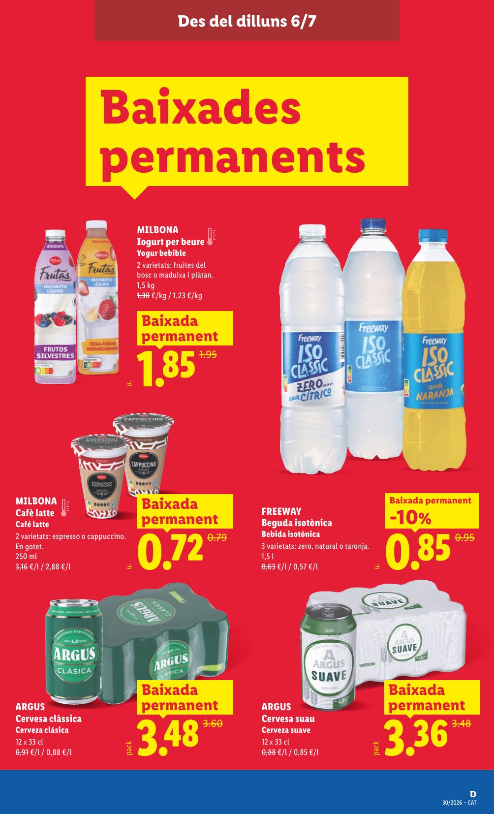 Folleto Lidl Alimentación · 6 de julio de 2026 – 12 de julio de 2026 — Página 29