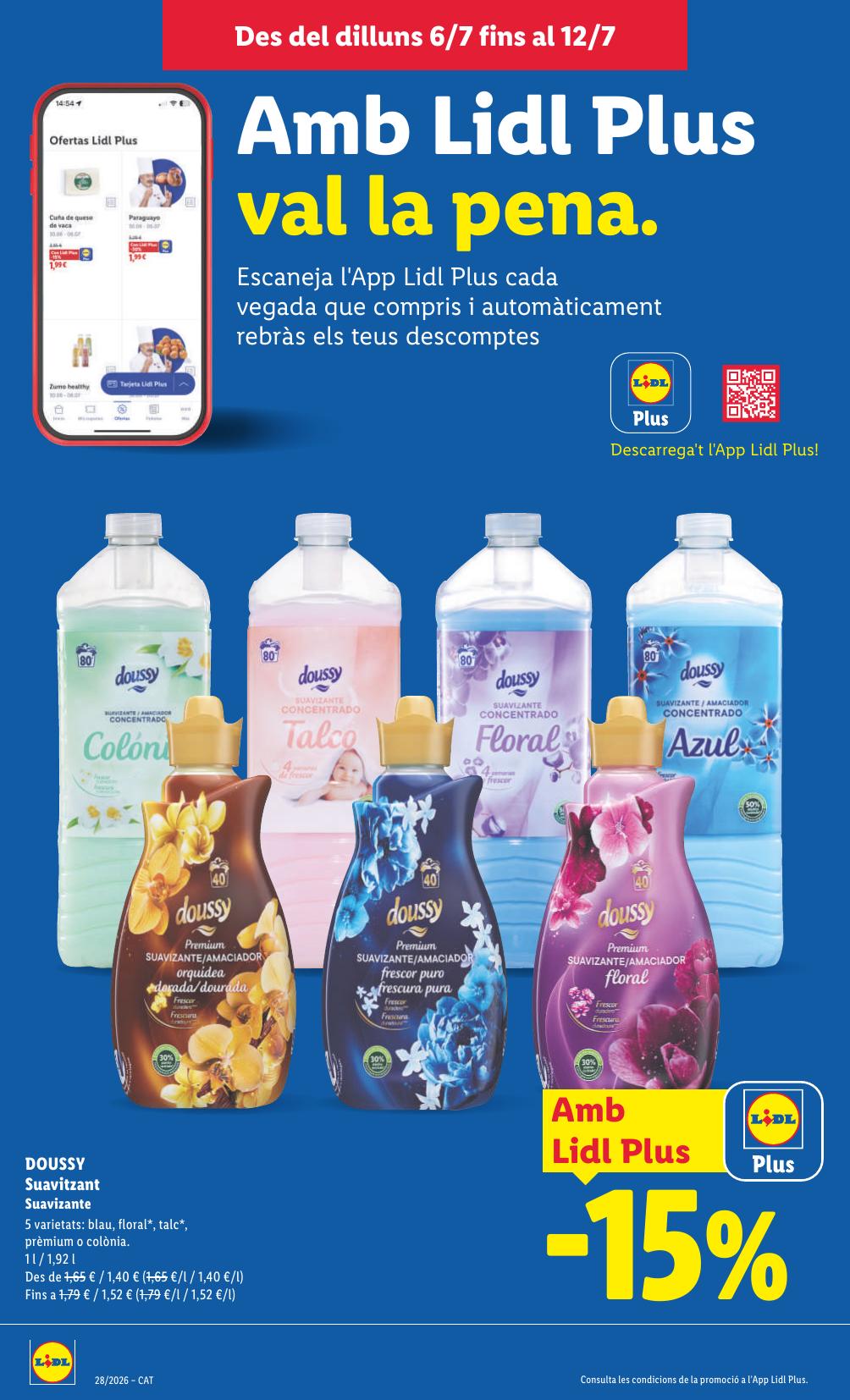 Folleto Lidl Alimentación · 6 de julio de 2026 – 12 de julio de 2026 — Página 36