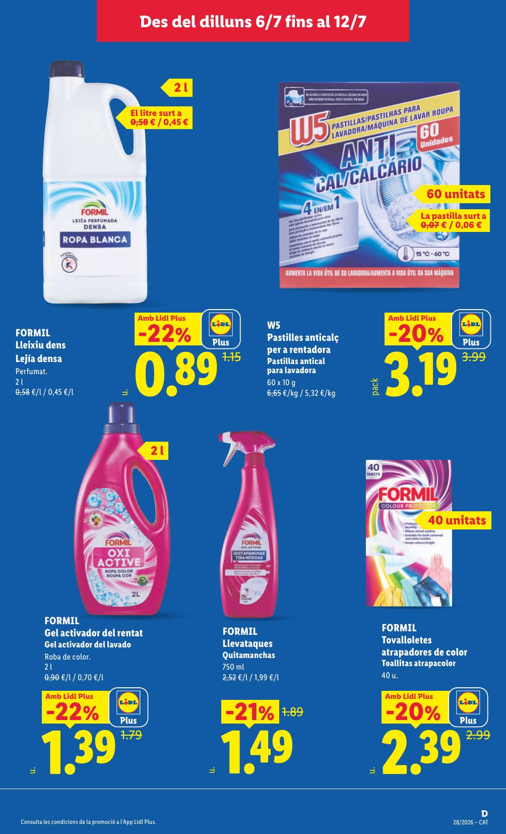 Folleto Lidl Alimentación · 6 de julio de 2026 – 12 de julio de 2026 — Página 37