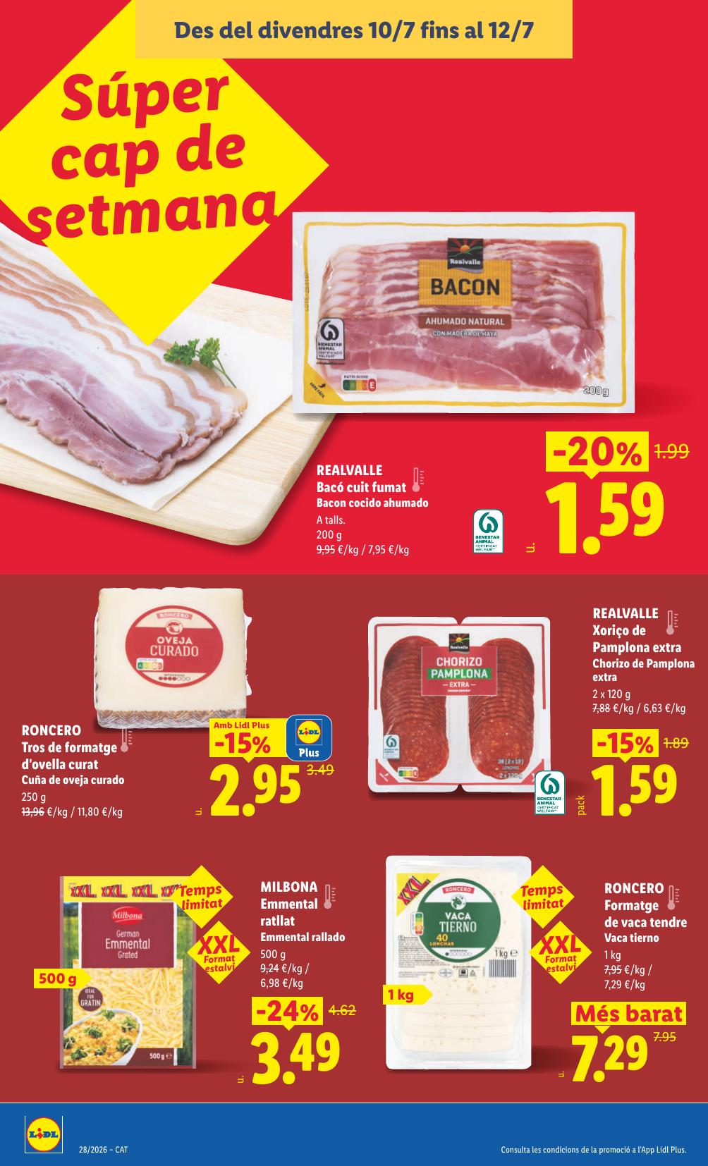 Folleto Lidl Alimentación · 6 de julio de 2026 – 12 de julio de 2026 — Página 44
