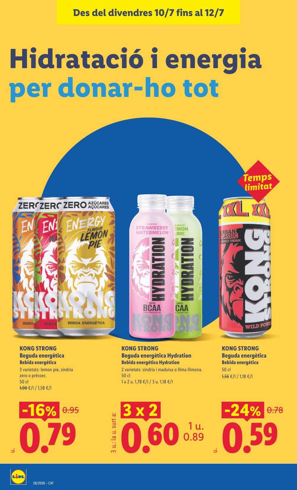 Folleto Lidl Alimentación · 6 de julio de 2026 – 12 de julio de 2026 — Página 48
