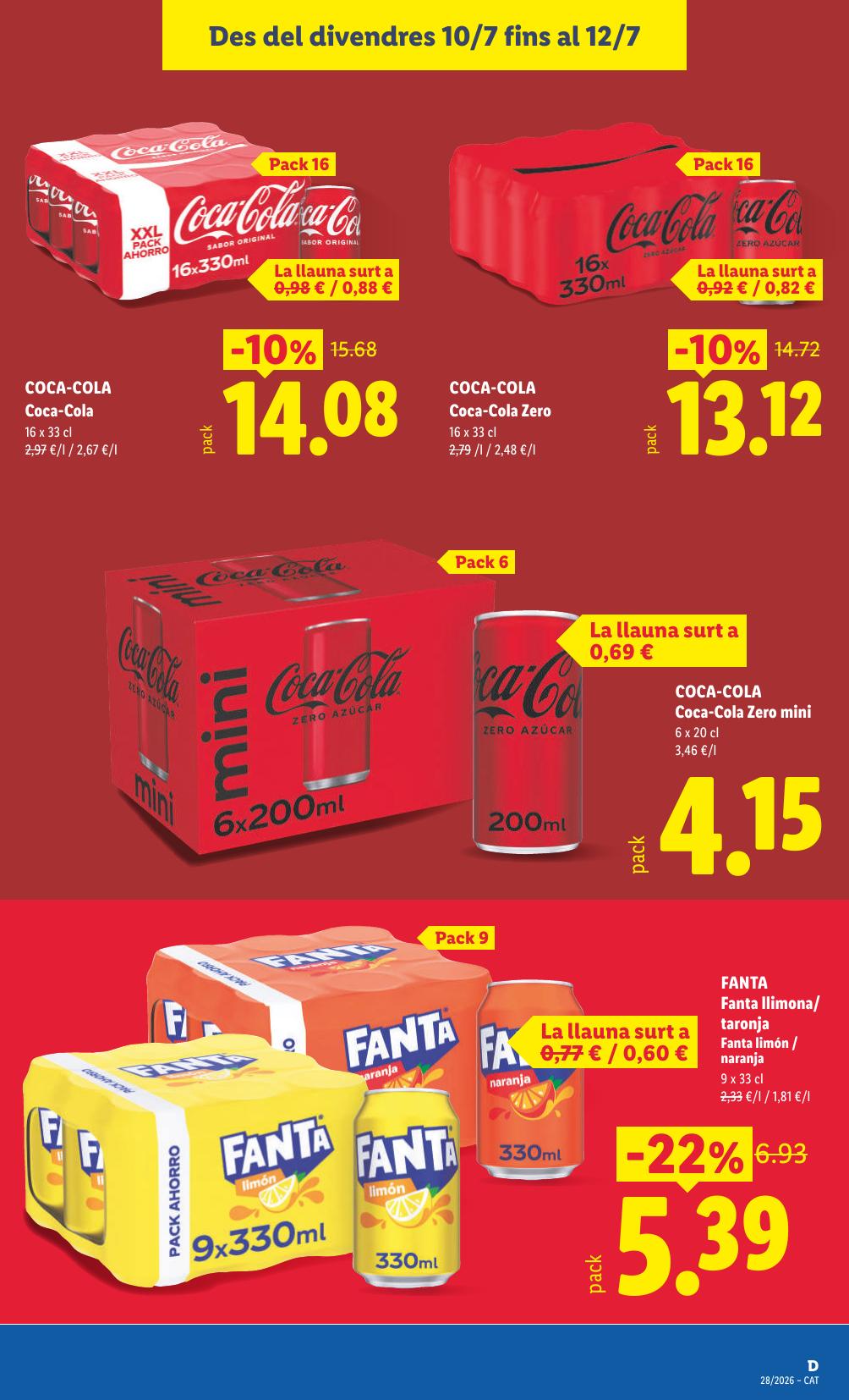Folleto Lidl Alimentación · 6 de julio de 2026 – 12 de julio de 2026 — Página 49