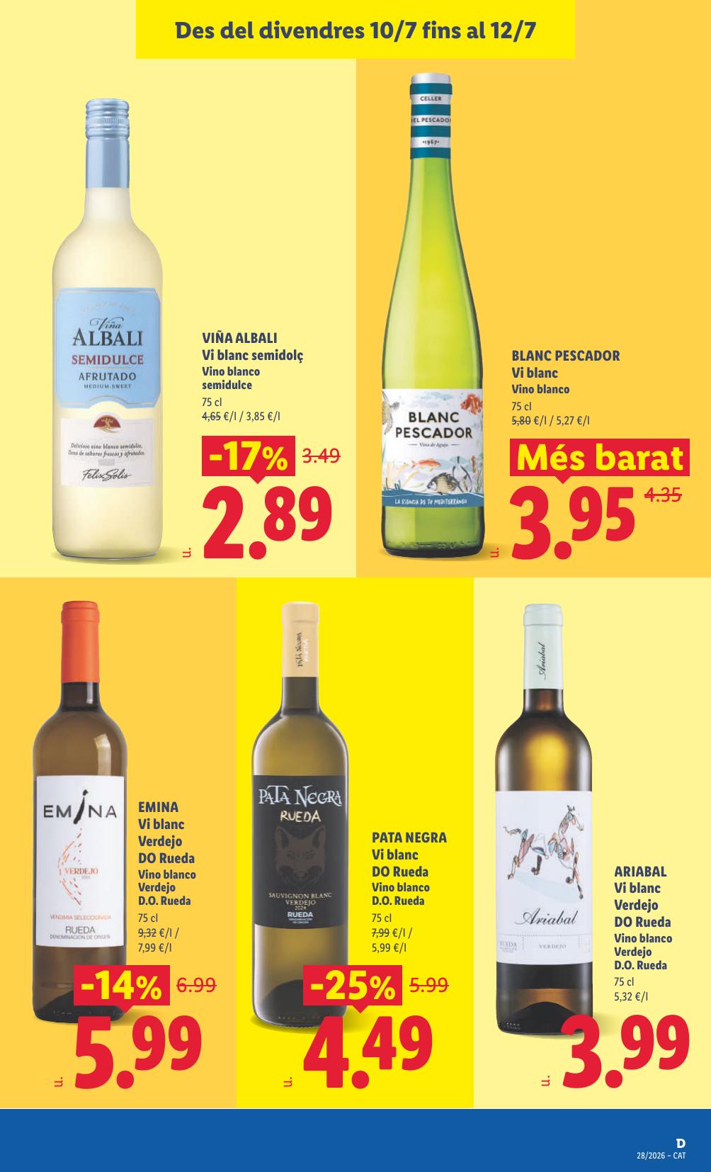 Folleto Lidl Alimentación · 6 de julio de 2026 – 12 de julio de 2026 — Página 51