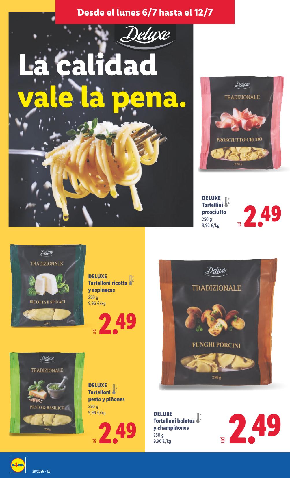 Folleto Lidl Alimentación · 6 de julio de 2026 – 12 de julio de 2026 — Página 18