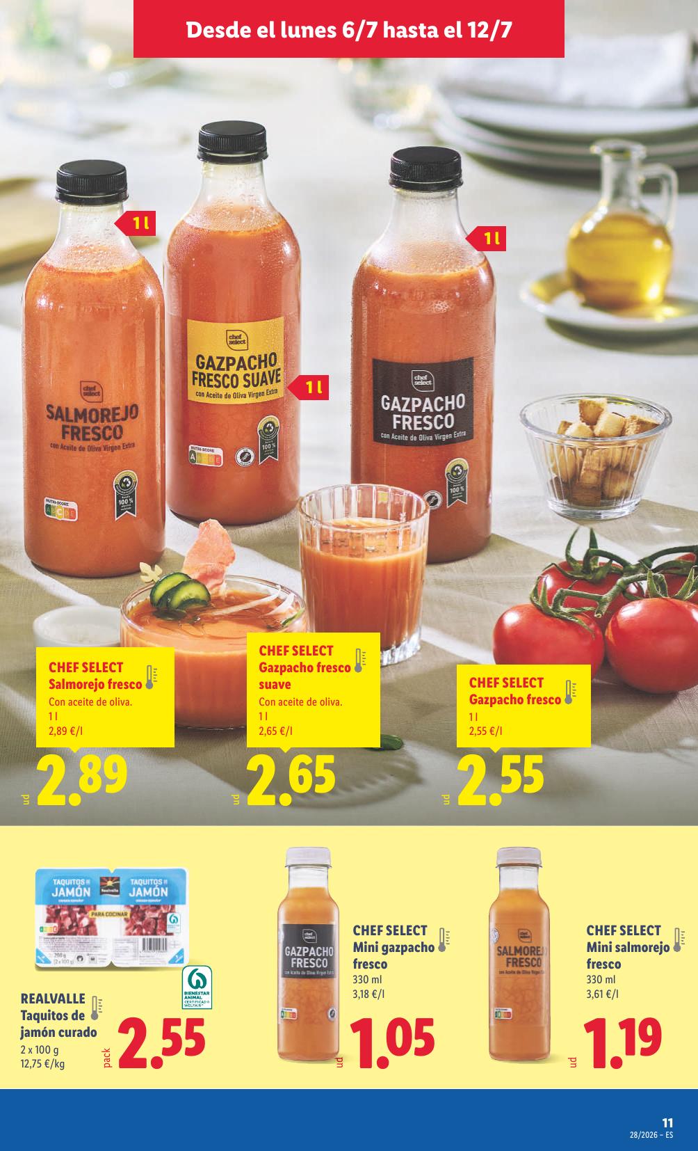 Folleto Lidl Alimentación · 6 de julio de 2026 – 12 de julio de 2026 — Página 21