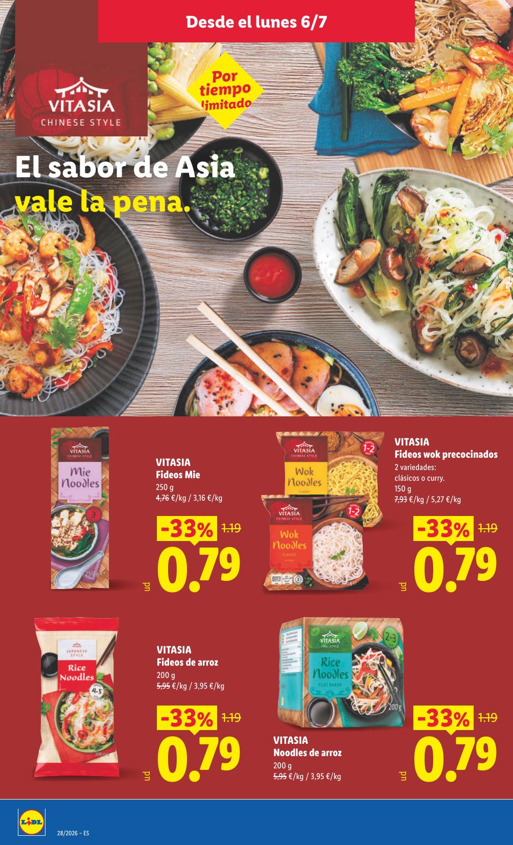 Folleto Lidl Alimentación · 6 de julio de 2026 – 12 de julio de 2026 — Página 22