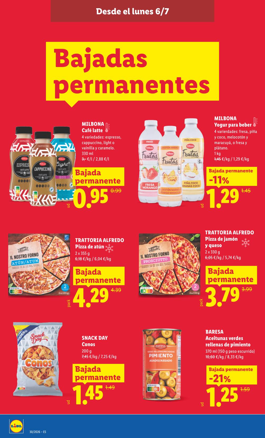 Folleto Lidl Alimentación · 6 de julio de 2026 – 12 de julio de 2026 — Página 28
