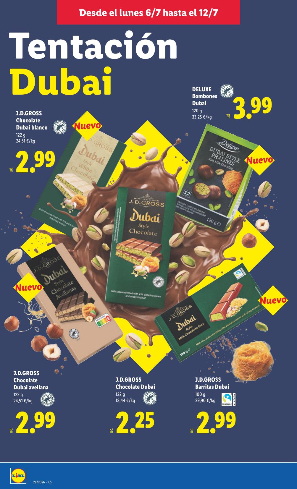 Folleto Lidl Alimentación · 6 de julio de 2026 – 12 de julio de 2026 — Página 34
