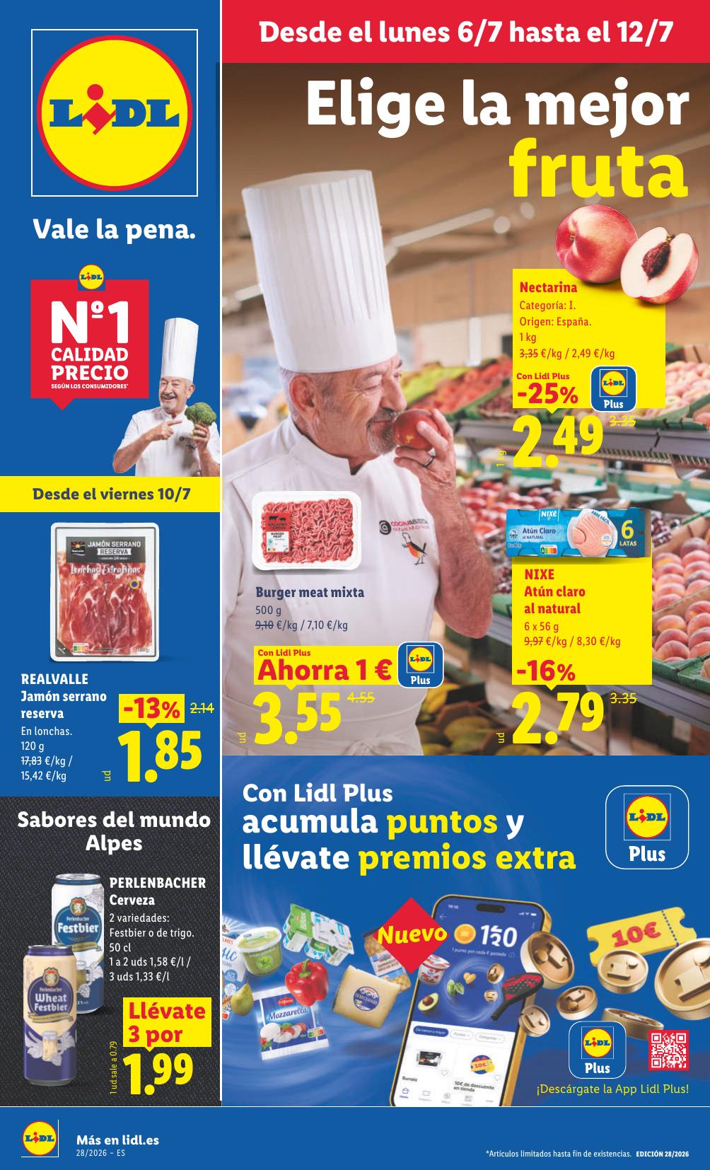 Folleto Lidl Alimentación · 6 de julio de 2026 – 12 de julio de 2026 — Página 5