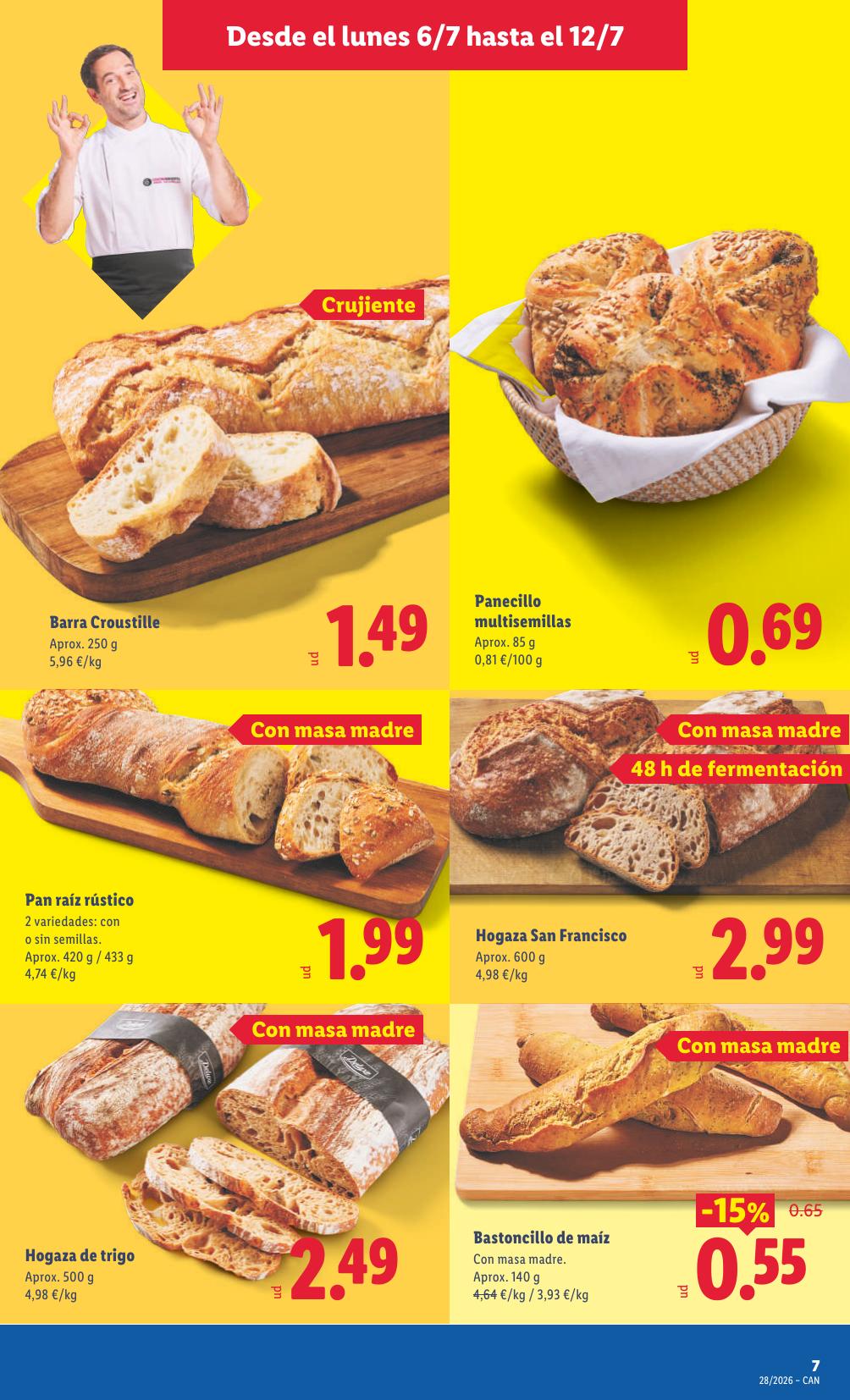 Folleto Lidl Alimentación · 6 de julio de 2026 – 12 de julio de 2026 — Página 9