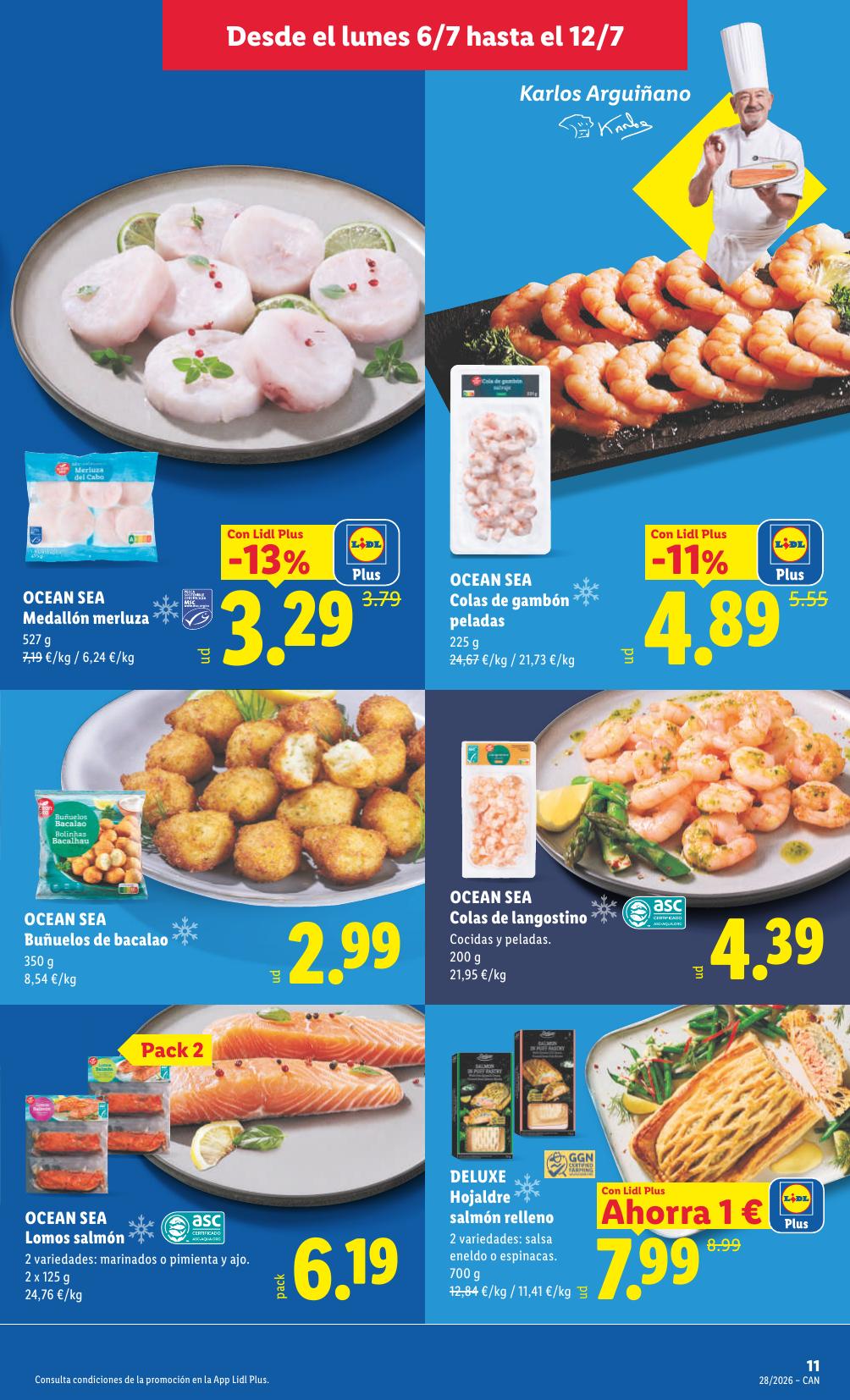 Folleto Lidl Alimentación · 6 de julio de 2026 – 12 de julio de 2026 — Página 13