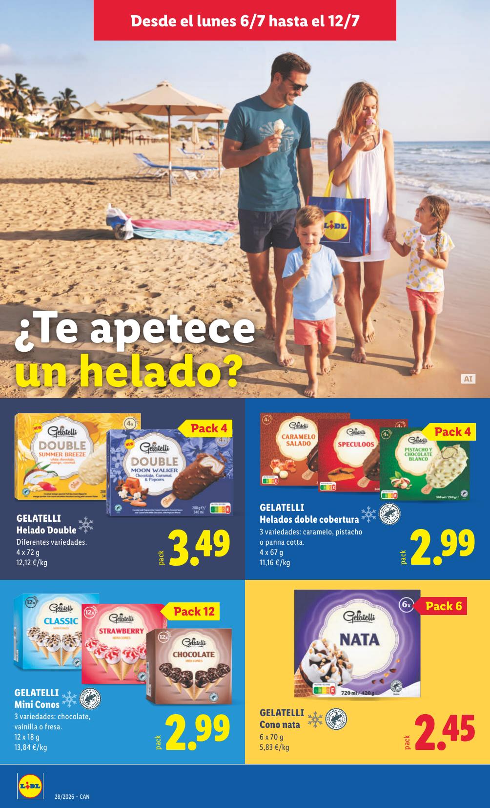 Folleto Lidl Alimentación · 6 de julio de 2026 – 12 de julio de 2026 — Página 20