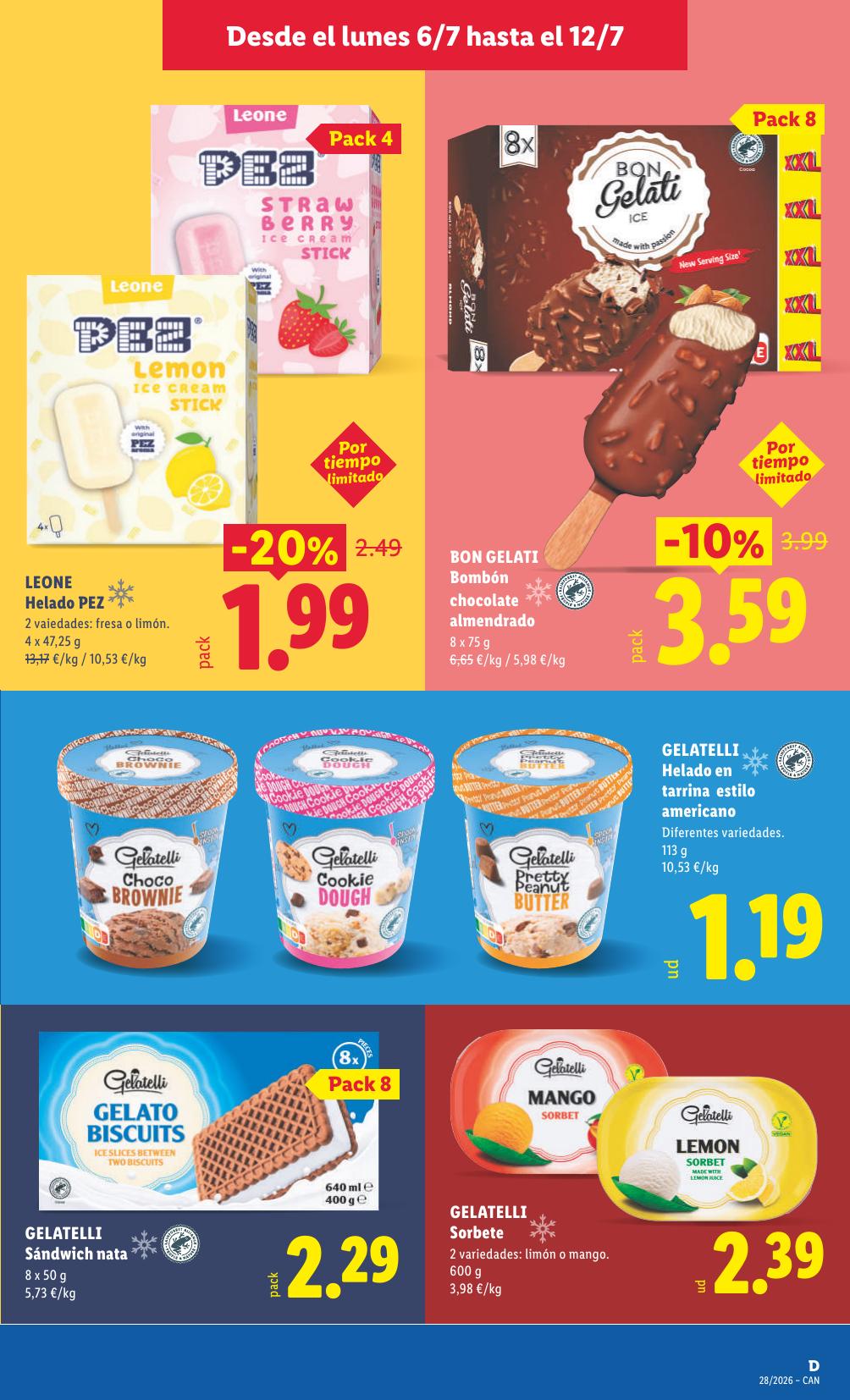 Folleto Lidl Alimentación · 6 de julio de 2026 – 12 de julio de 2026 — Página 21