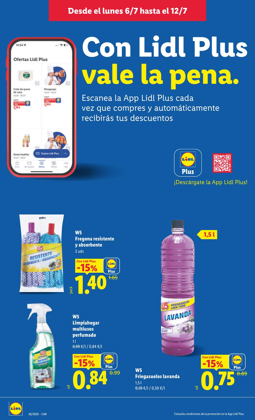 Folleto Lidl Alimentación · 6 de julio de 2026 – 12 de julio de 2026 — Página 24