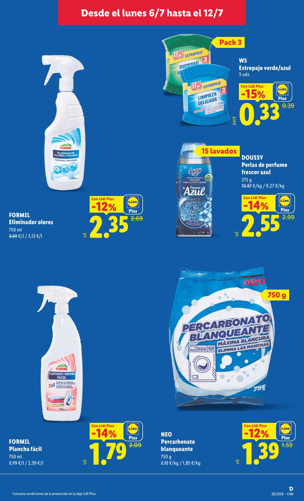 Folleto Lidl Alimentación · 6 de julio de 2026 – 12 de julio de 2026 — Página 25