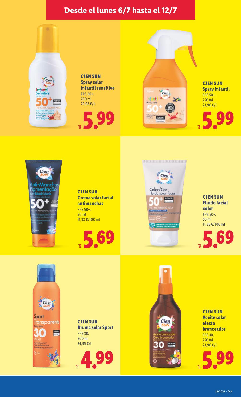 Folleto Lidl Alimentación · 6 de julio de 2026 – 12 de julio de 2026 — Página 27