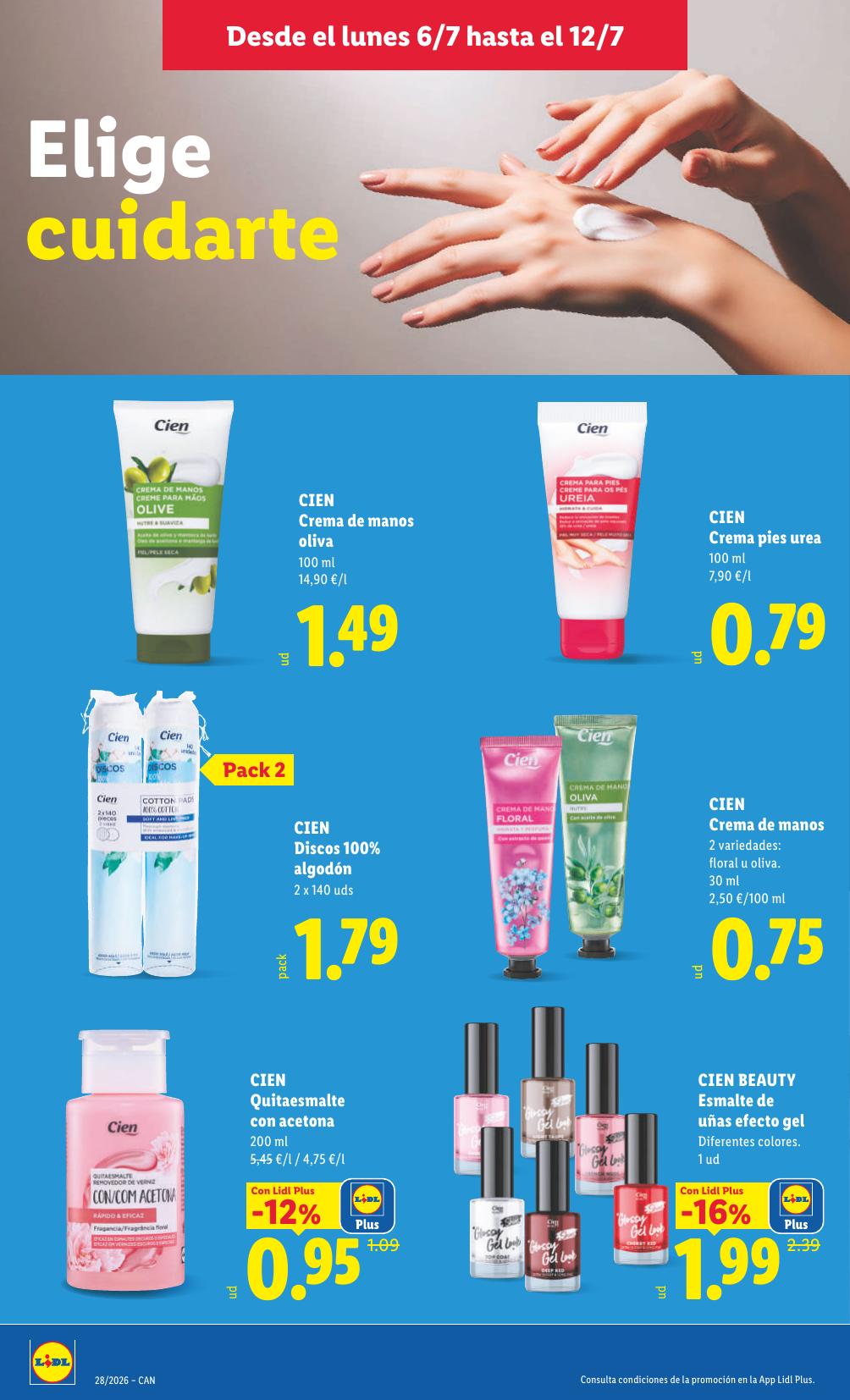 Folleto Lidl Alimentación · 6 de julio de 2026 – 12 de julio de 2026 — Página 28