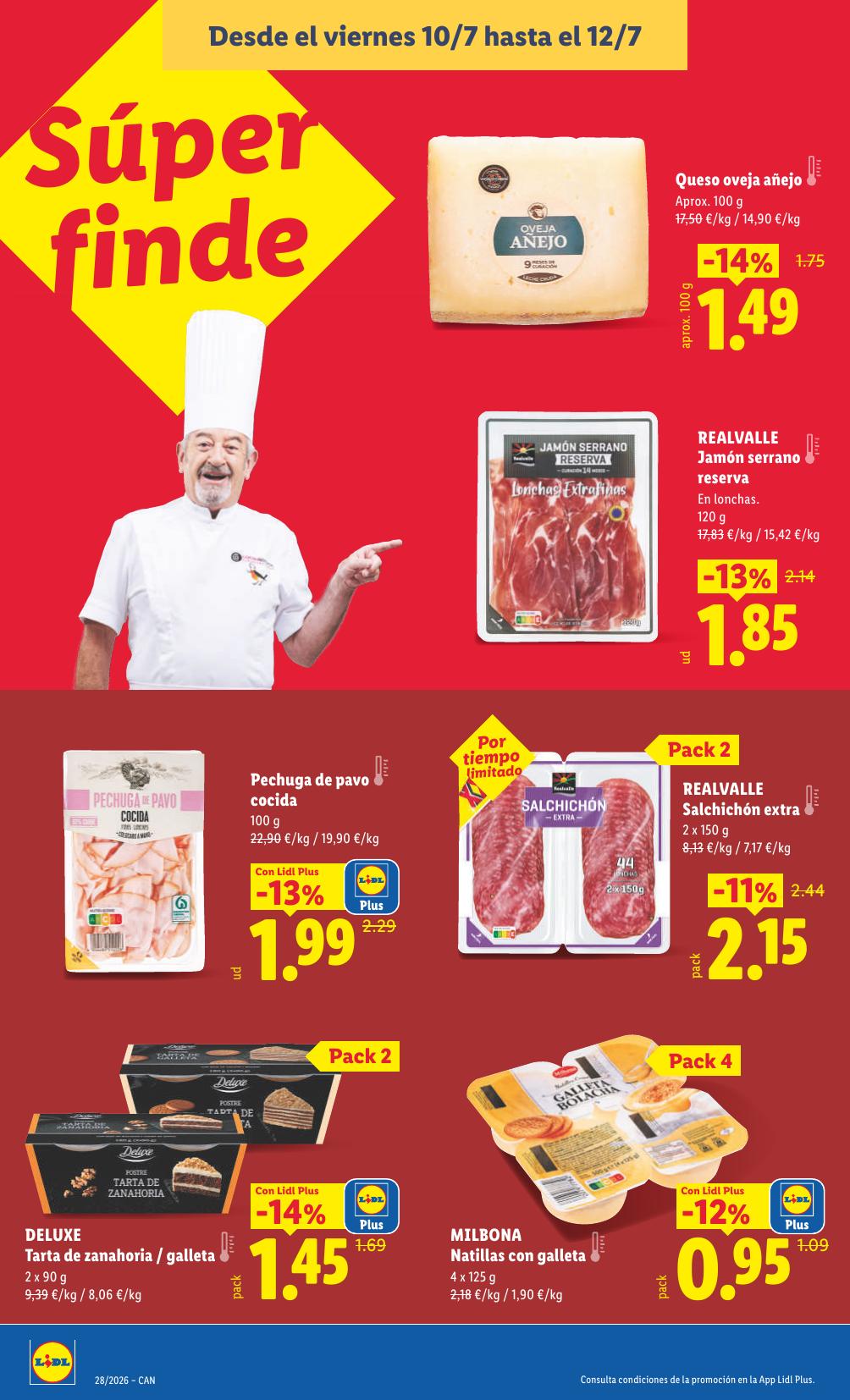 Folleto Lidl Alimentación · 6 de julio de 2026 – 12 de julio de 2026 — Página 32