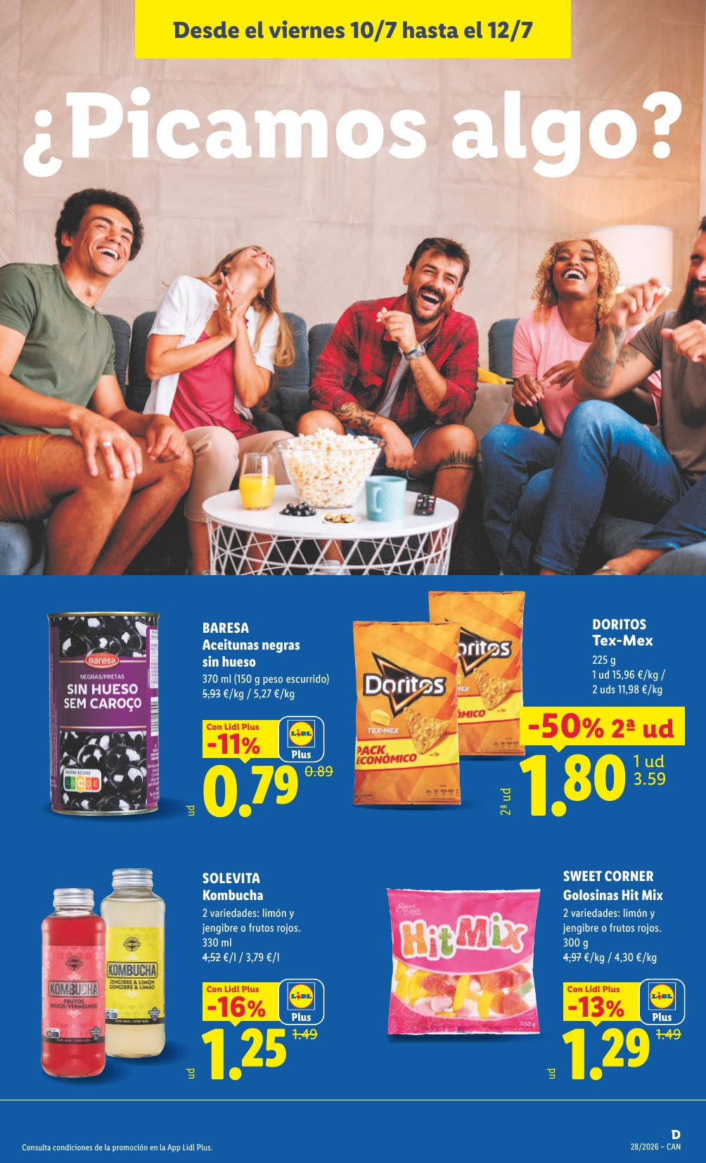 Folleto Lidl Alimentación · 6 de julio de 2026 – 12 de julio de 2026 — Página 37