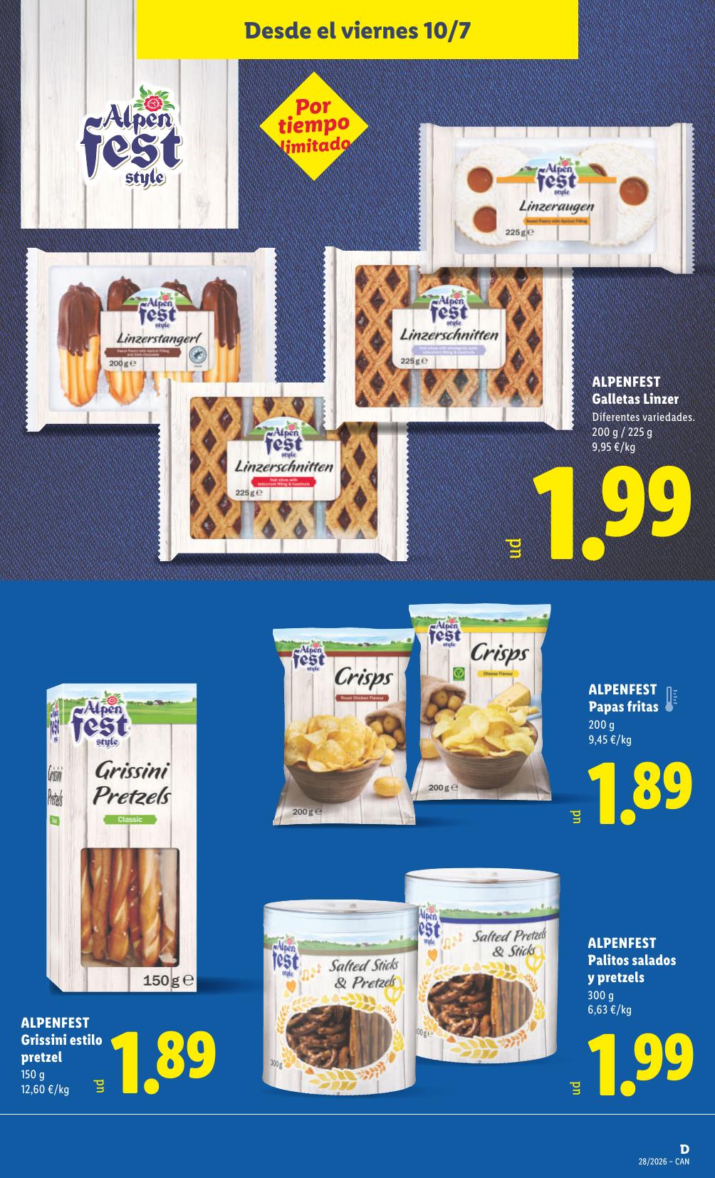 Folleto Lidl Alimentación · 6 de julio de 2026 – 12 de julio de 2026 — Página 43