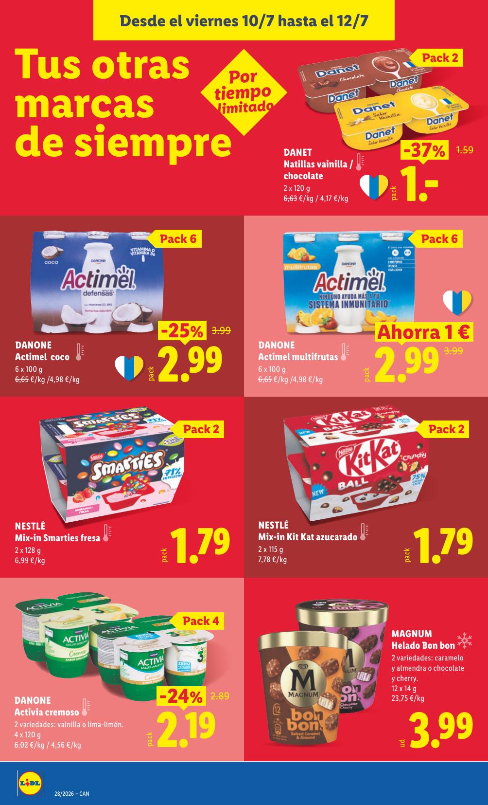 Folleto Lidl Alimentación · 6 de julio de 2026 – 12 de julio de 2026 — Página 44